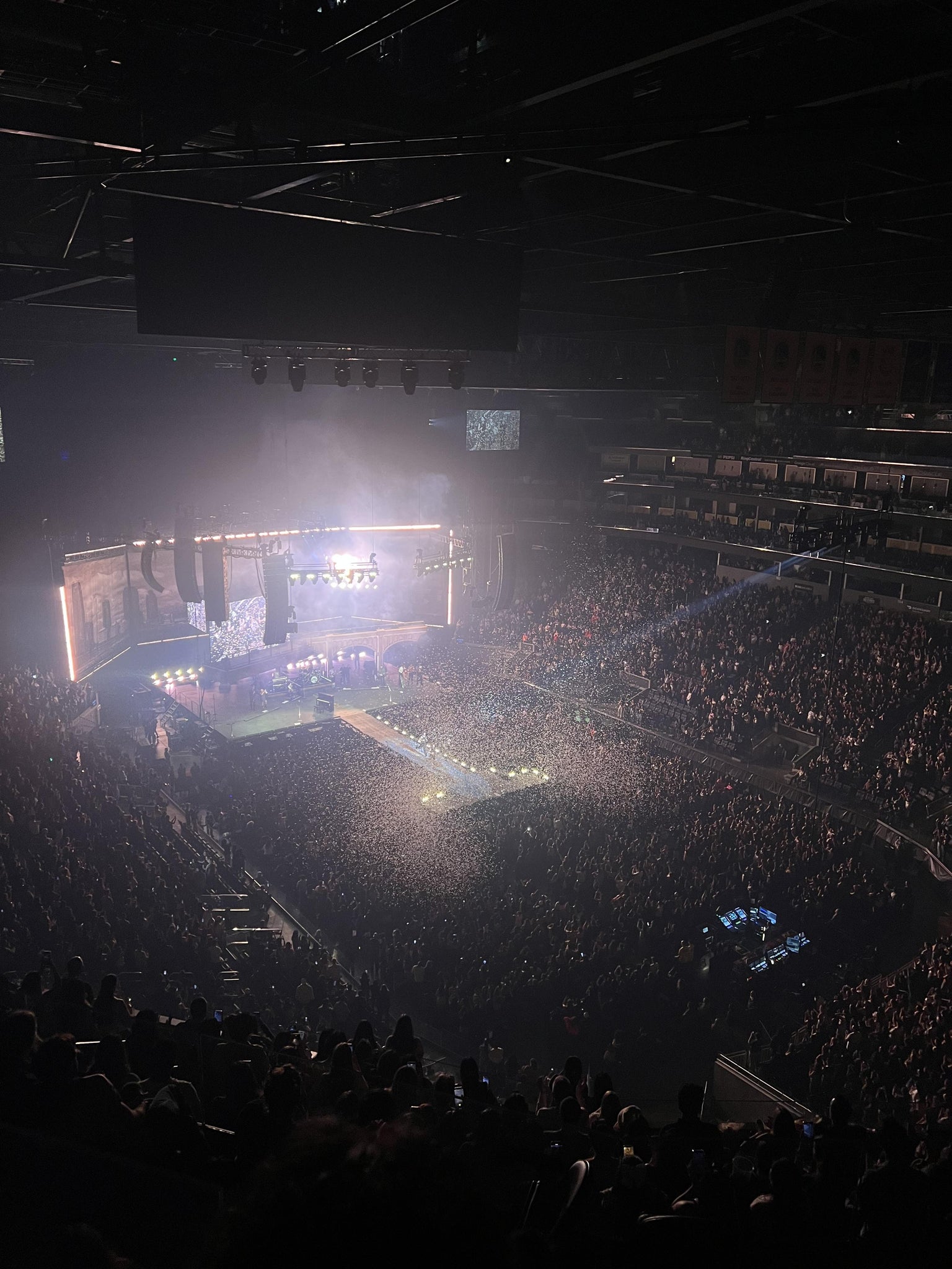 Real Fan View taken from Section 216 at Chase Center by Angela Y