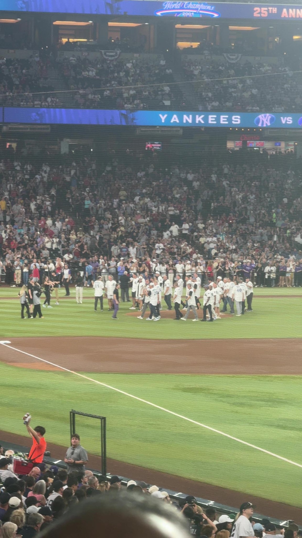 Real Fan View taken from Section 108 at Chase Field by Michelle C
