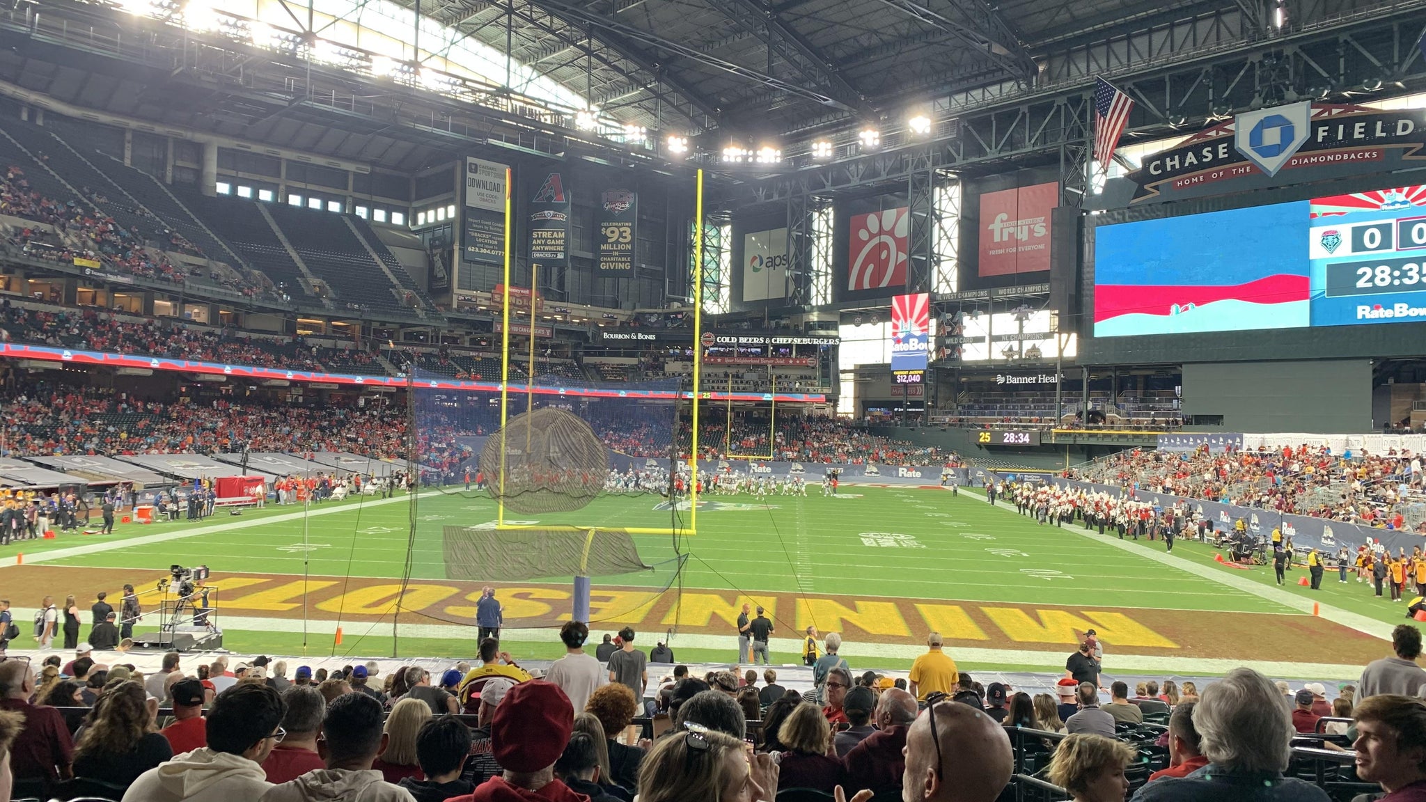 Real Fan View taken from Section 116 at Chase Field by Kasey L