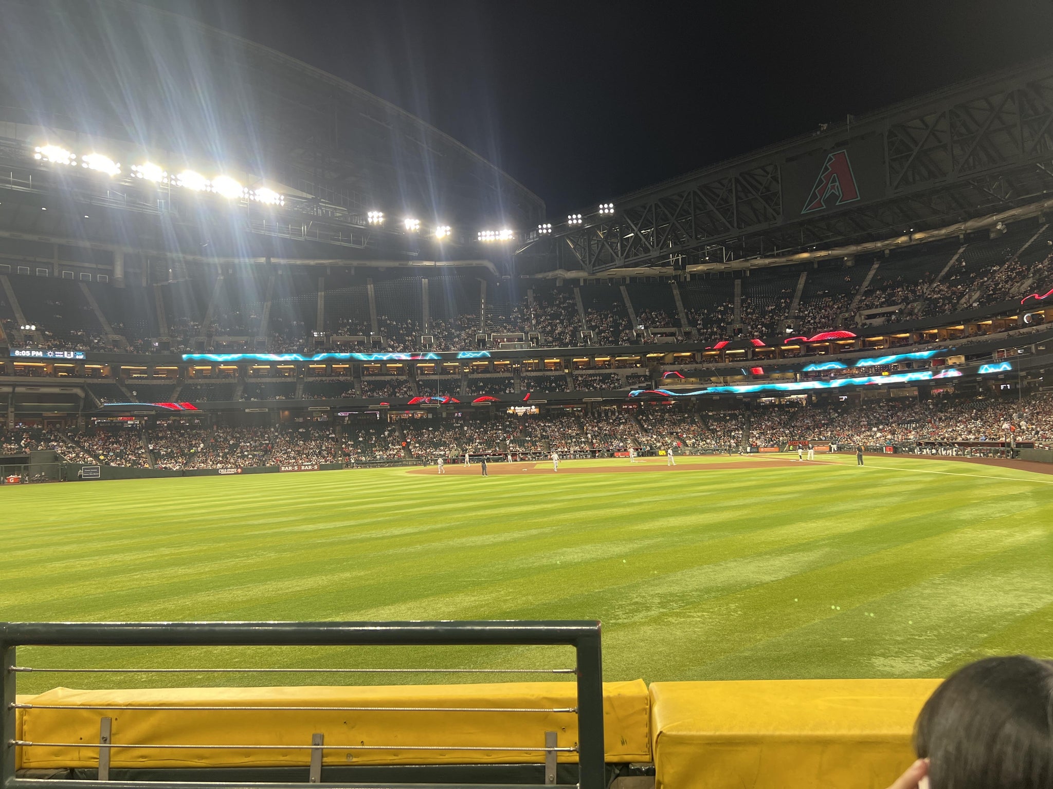 Real Fan View taken from Section 140 at Chase Field by Omar G