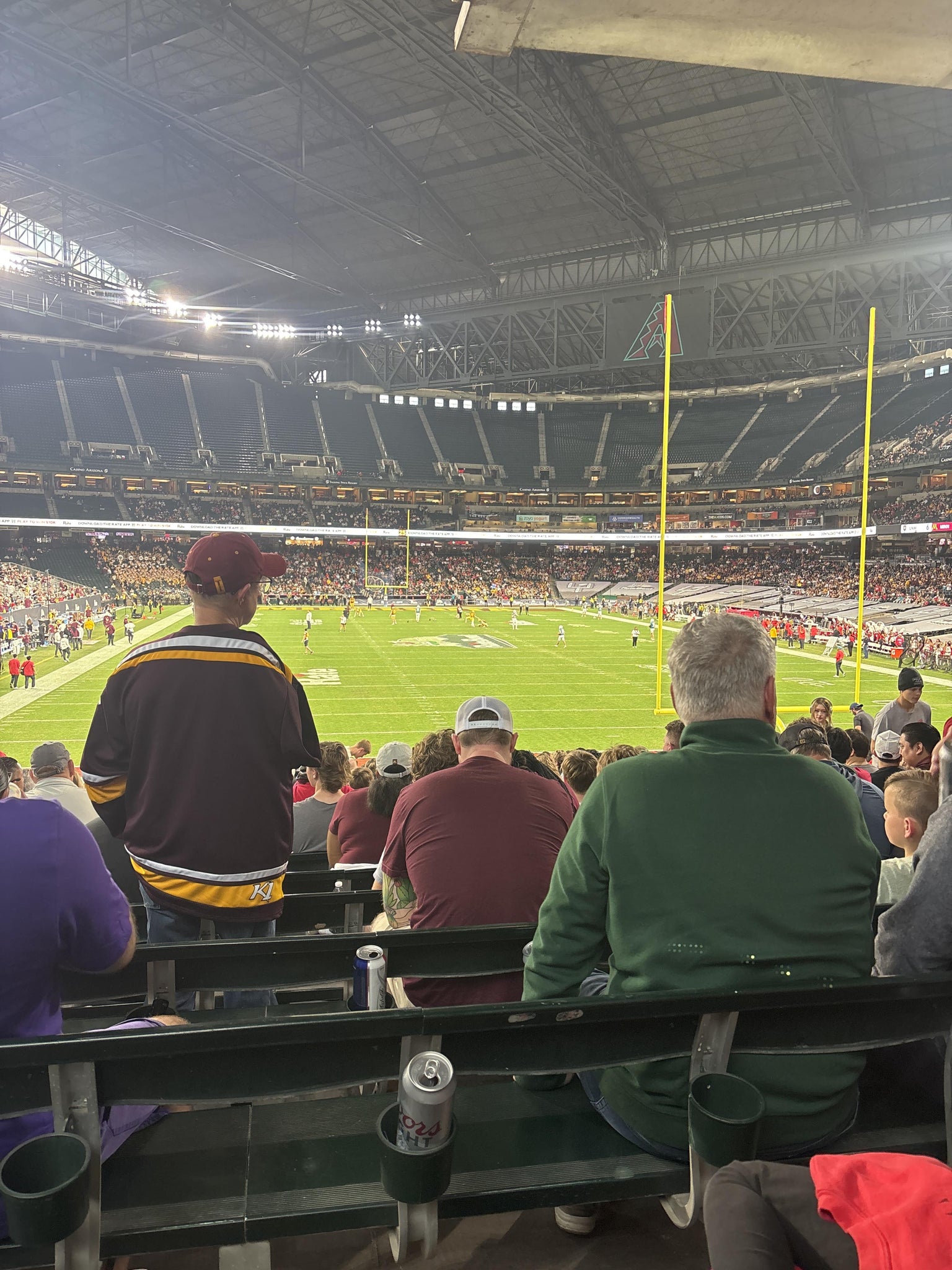 Real Fan View taken from Section 142 at Chase Field by Corie S