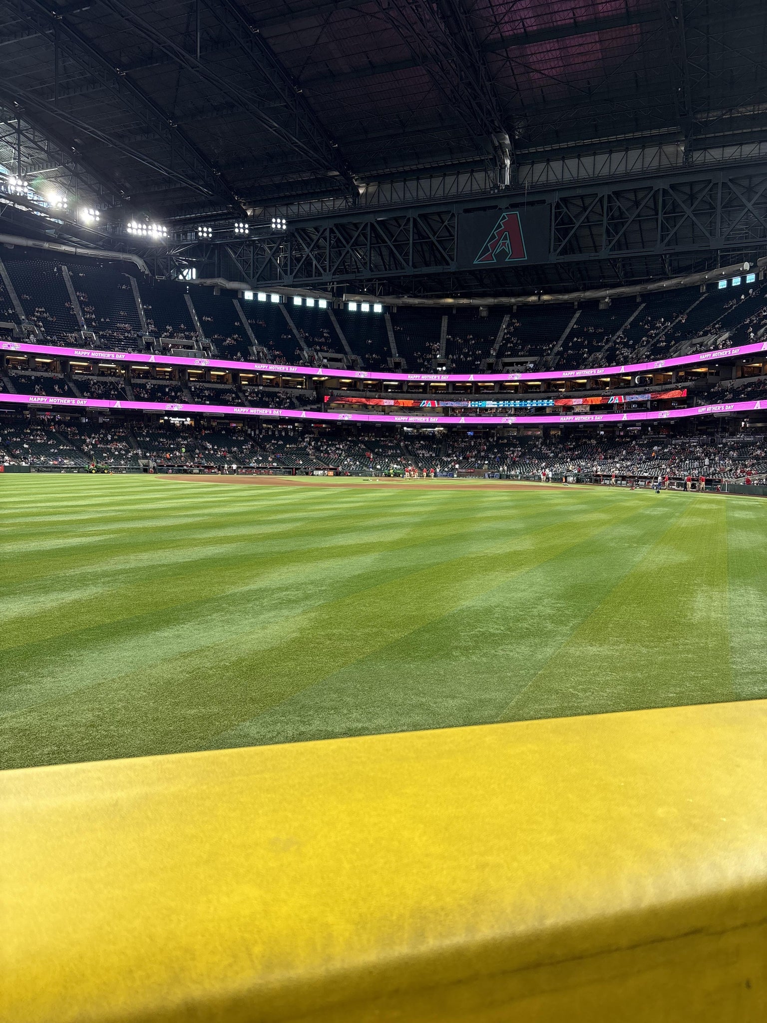 Real Fan View taken from Section 143 at Chase Field by Randy T