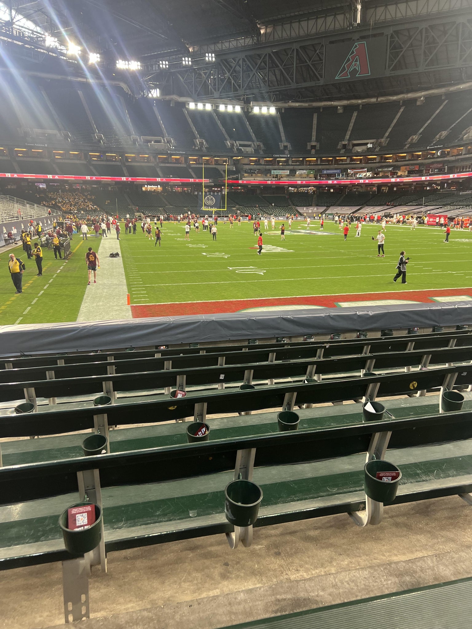 Real Fan View taken from Section 143 at Chase Field by Keller H