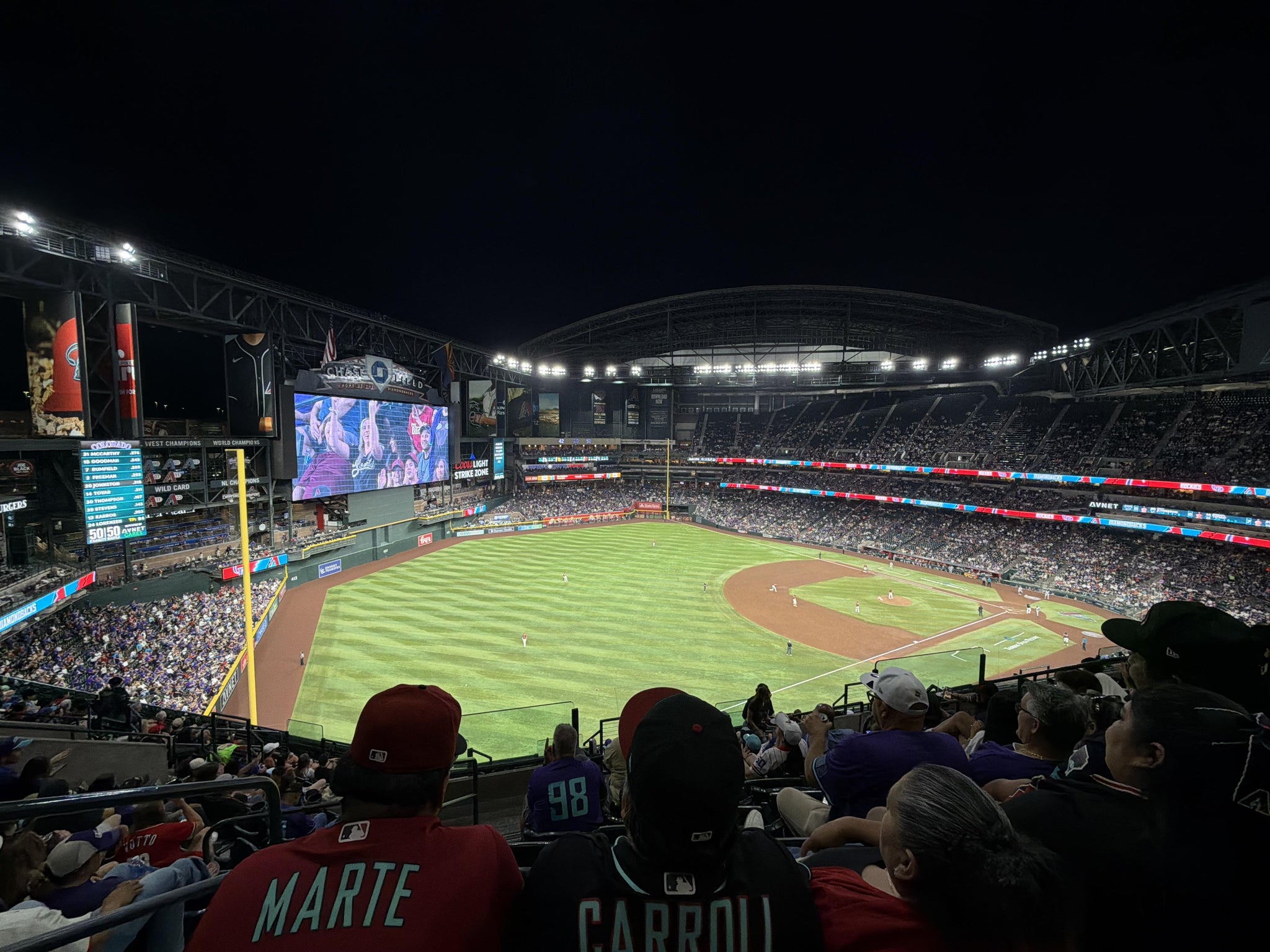 Real Fan View taken from Section 329 at Chase Field by Lyv L