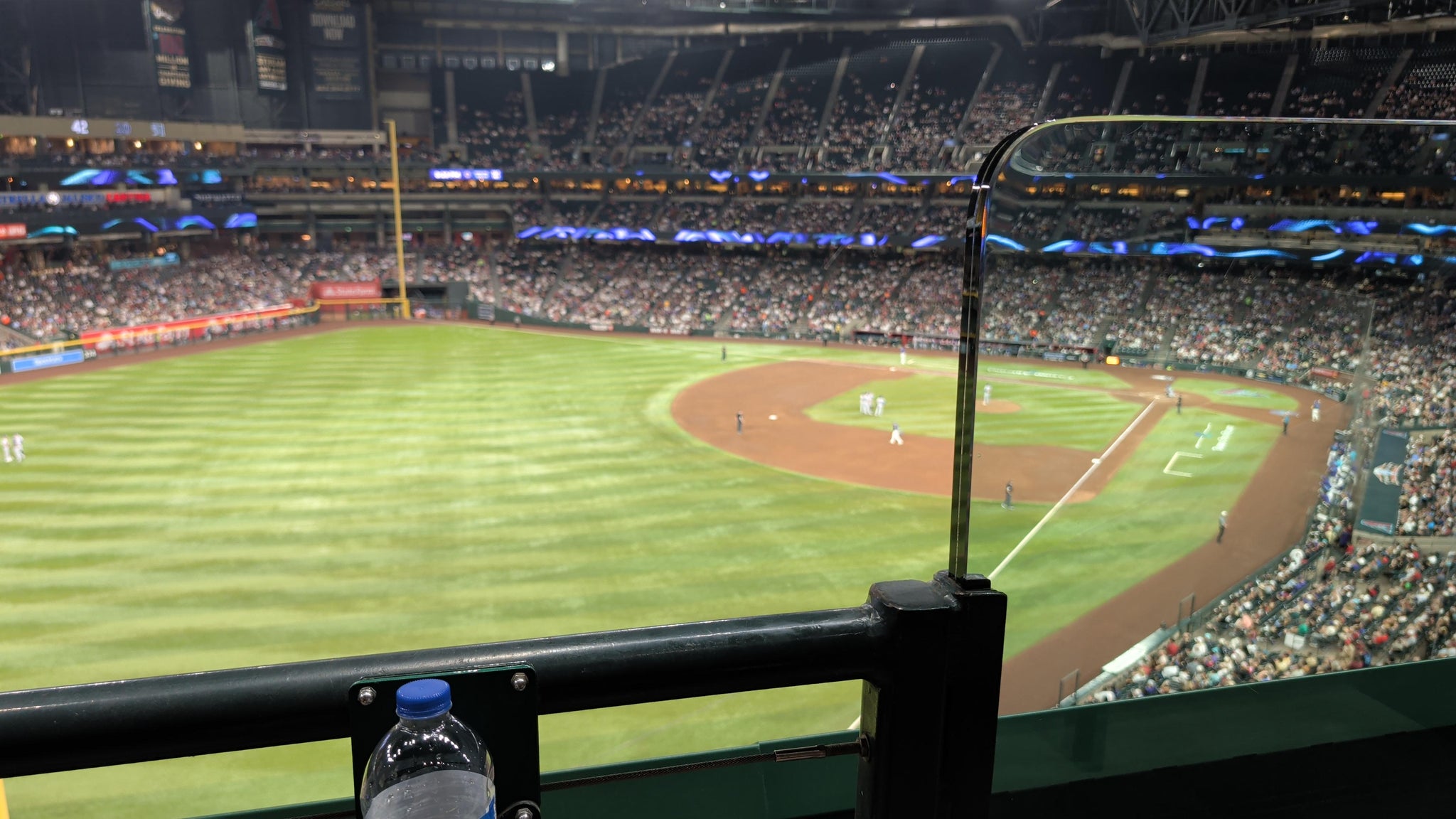 Real Fan View taken from Section 332 at Chase Field by Troy W
