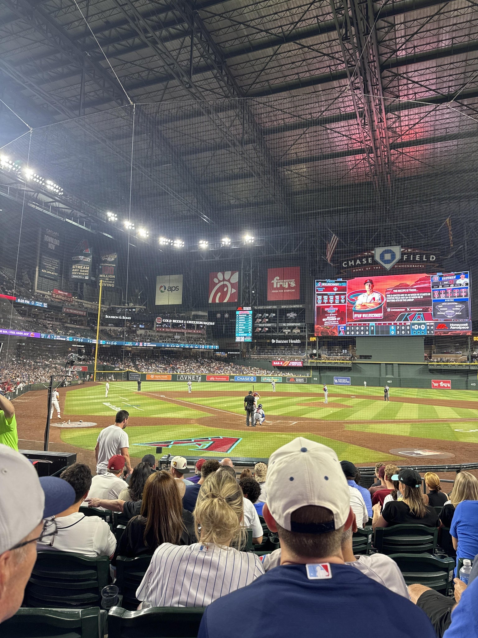 Real Fan View taken from Section I at Chase Field by Ana paula B