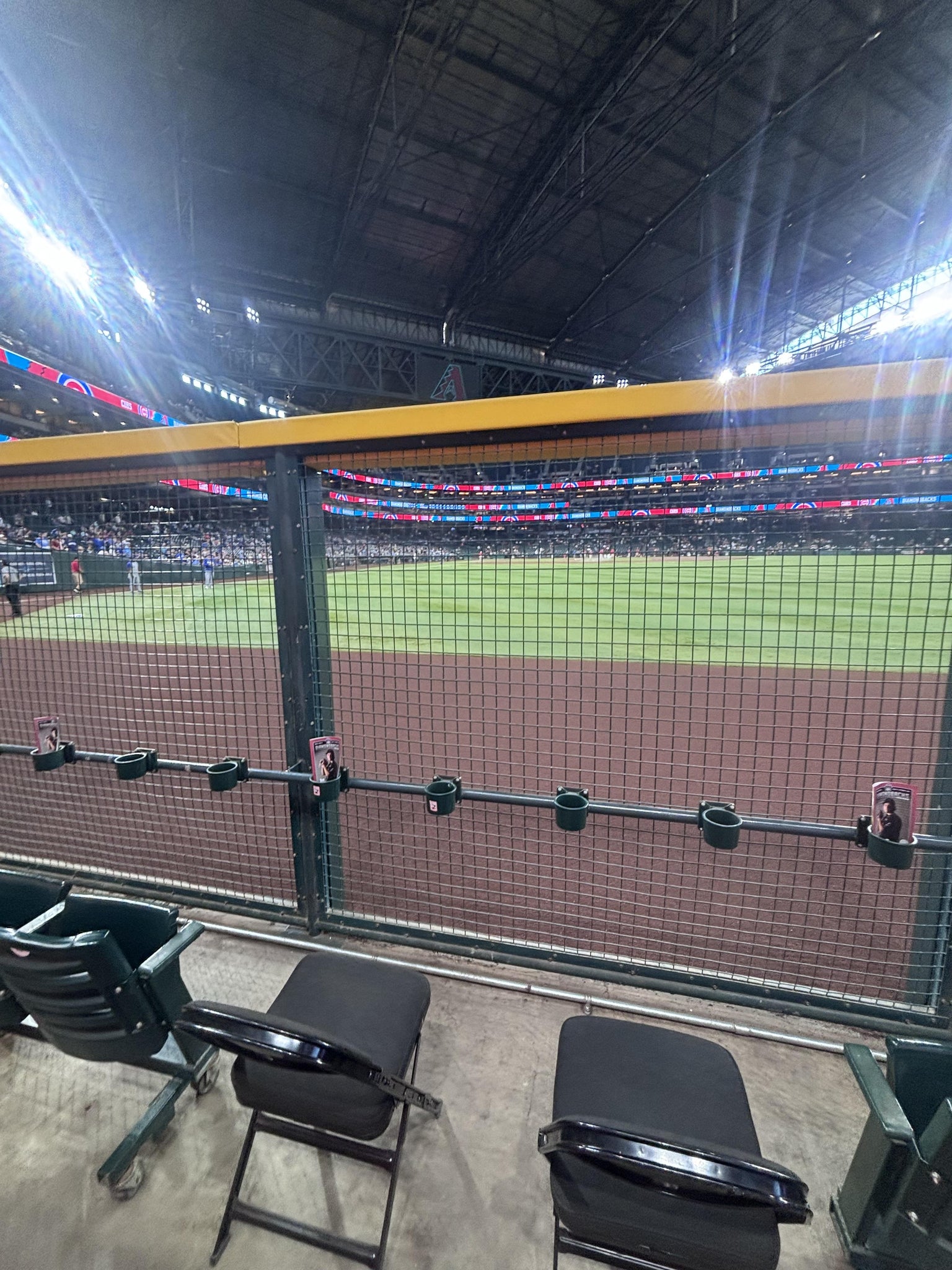 Real Fan View taken from Right Field W at Chase Field by Randy R