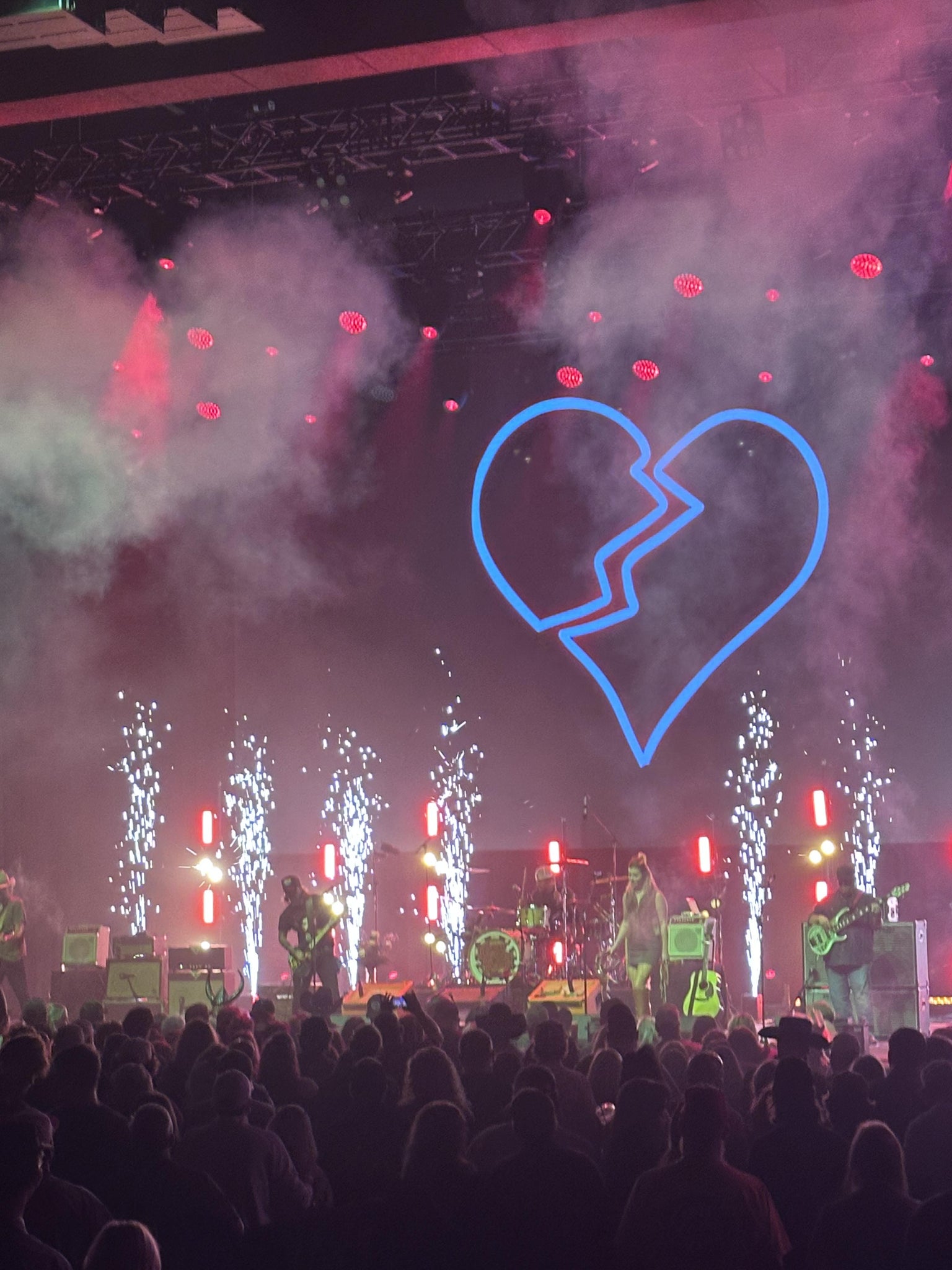 Real Fan View taken from Section 202 at Choctaw Grand Theater by Katie T
