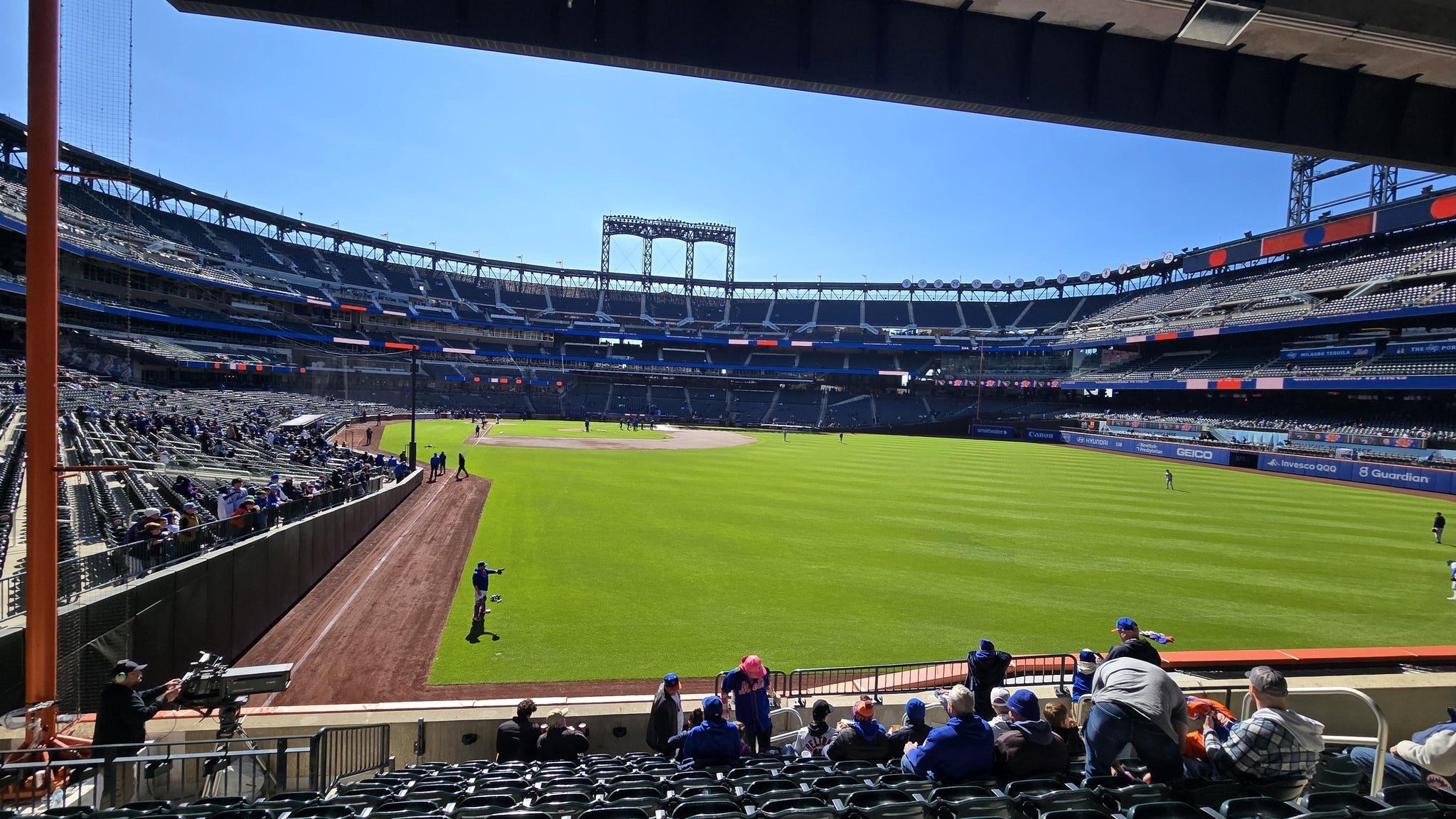 Real Fan View taken from Section 103 at Citi Field by Brett B