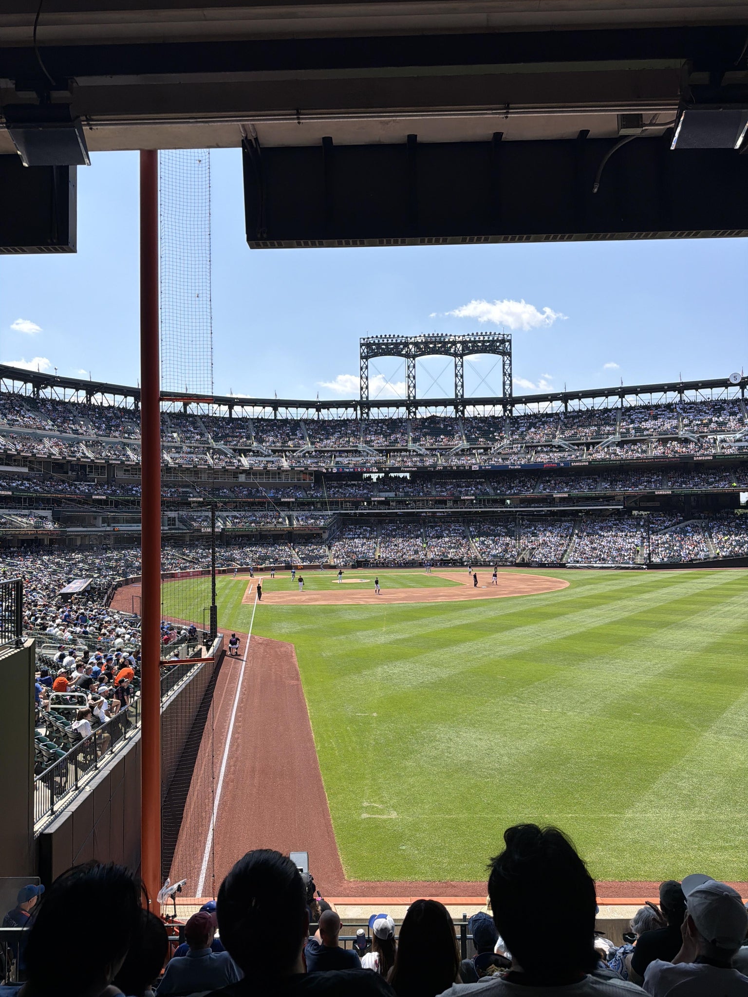 Real Fan View taken from Section 103 at Citi Field by Allison J