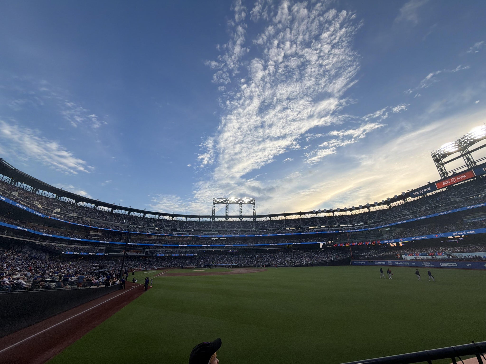 Real Fan View taken from Section 103 at Citi Field by Jack L
