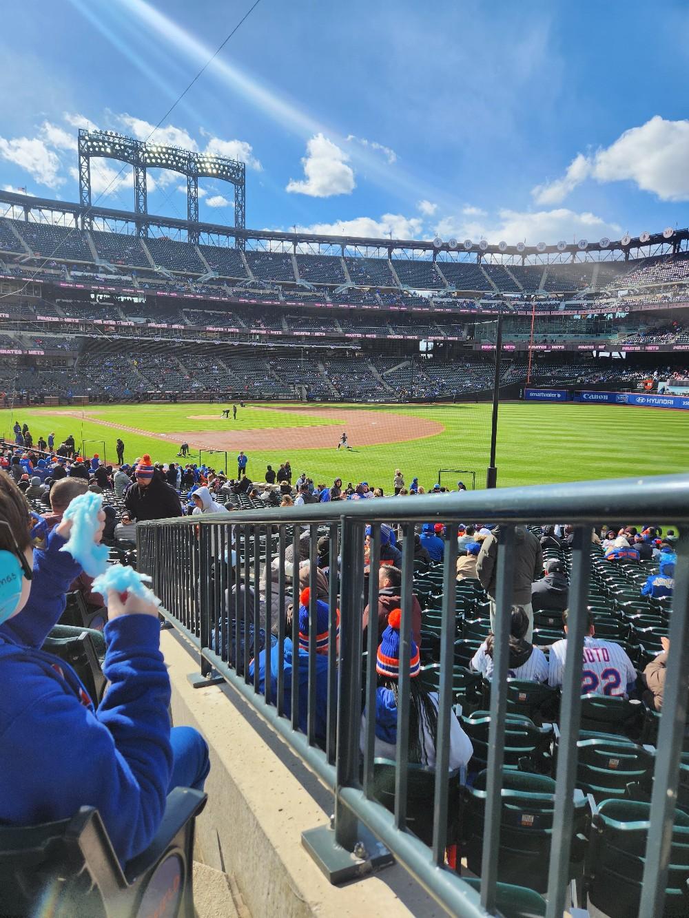 Real Fan View taken from Section 108 at Citi Field by Paul P
