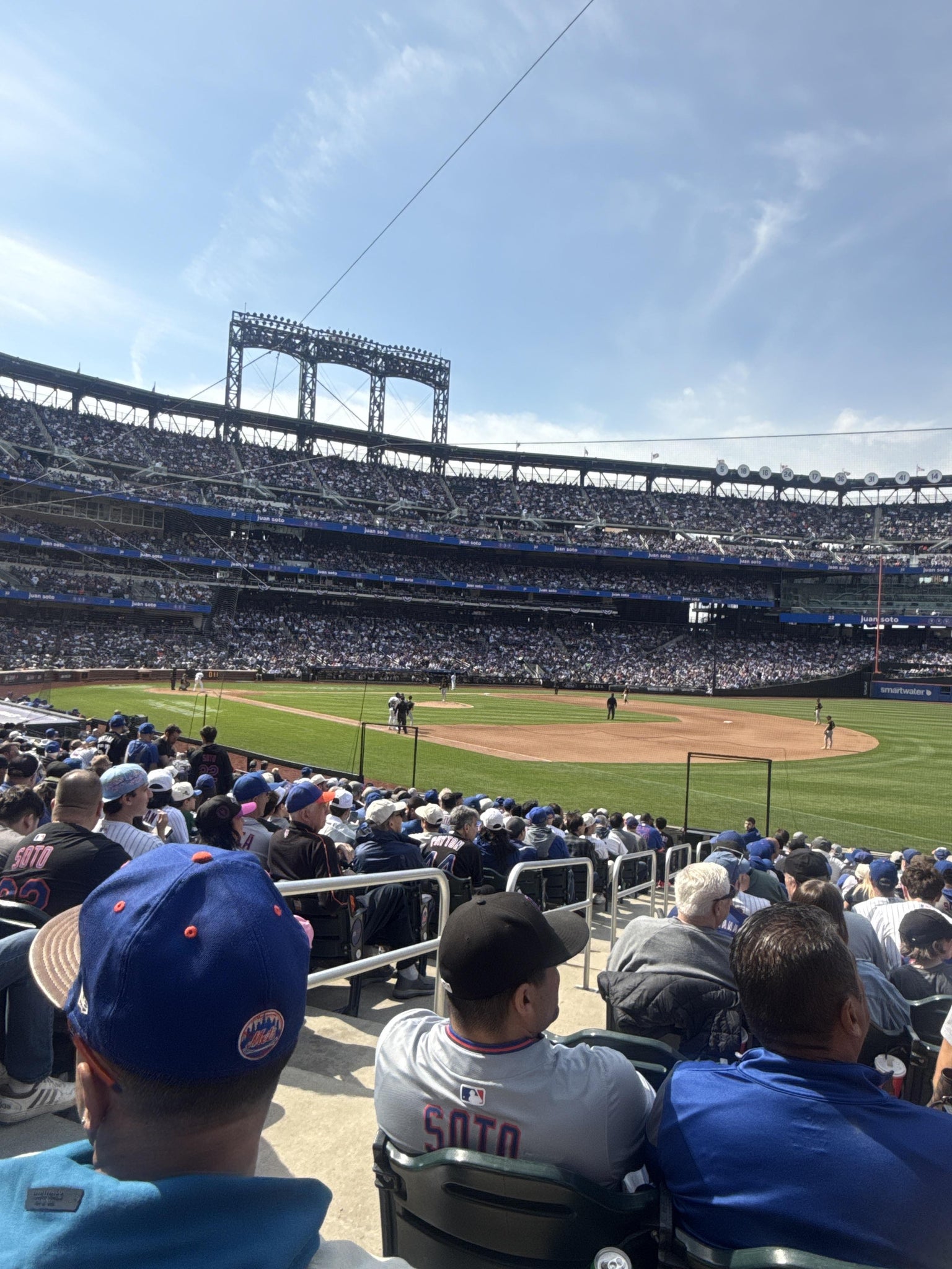 Real Fan View taken from Section 109 at Citi Field by Joshua A