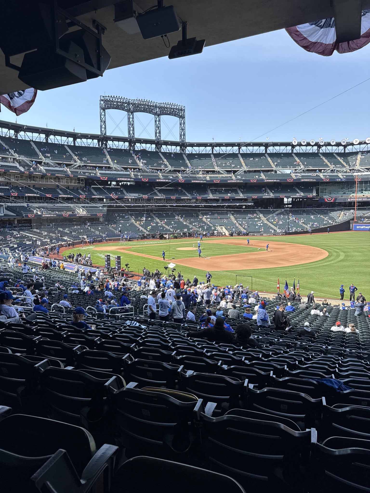 Real Fan View taken from Section 109 at Citi Field by Joey N