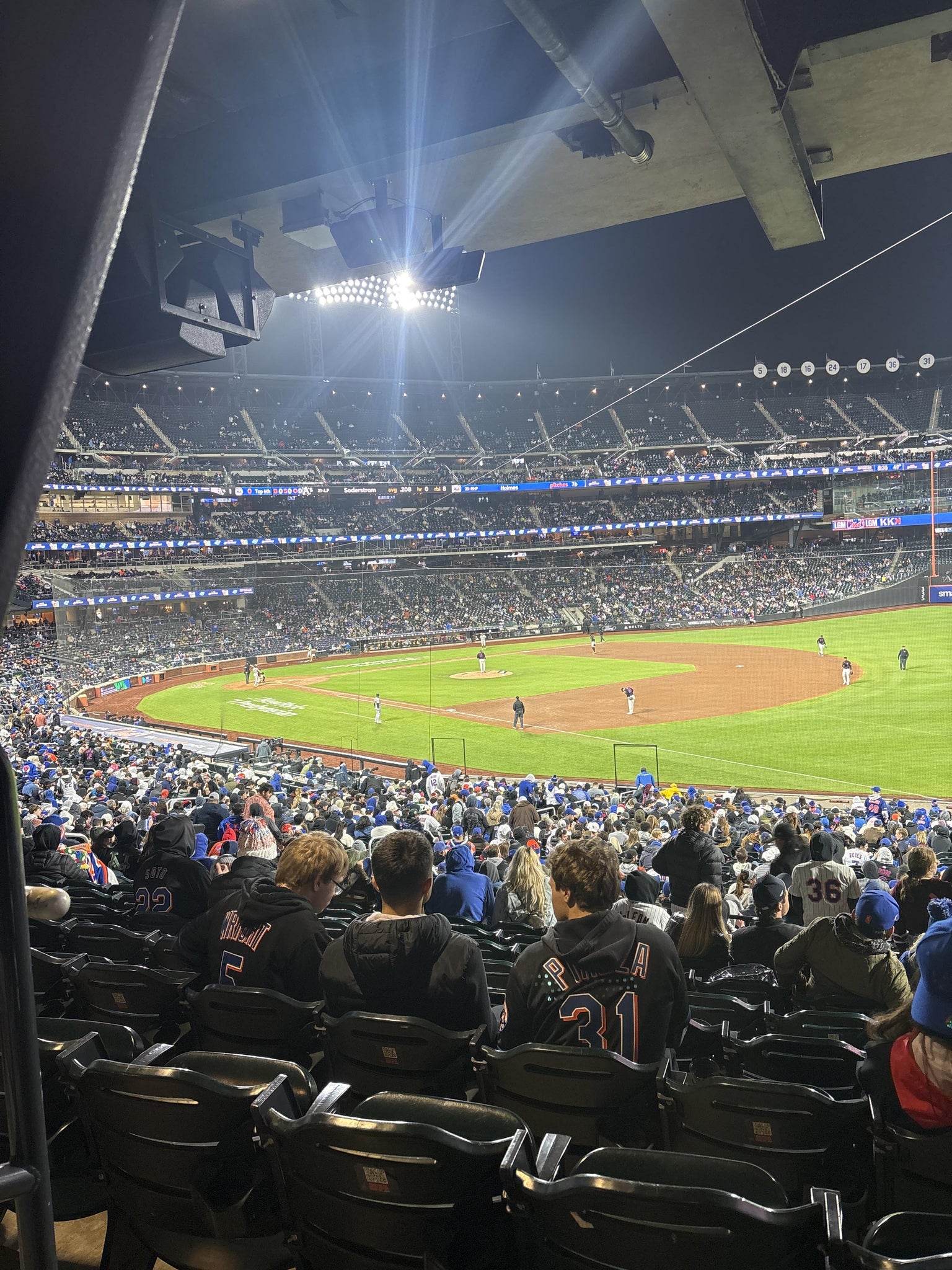 Real Fan View taken from Section 109 at Citi Field by James P