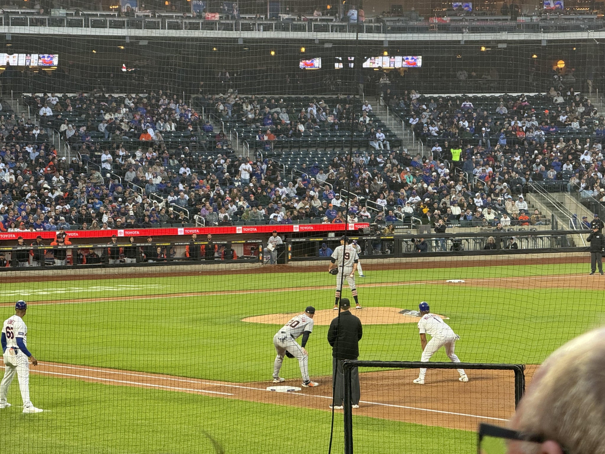 Real Fan View taken from Section 110 at Citi Field by Christopher M