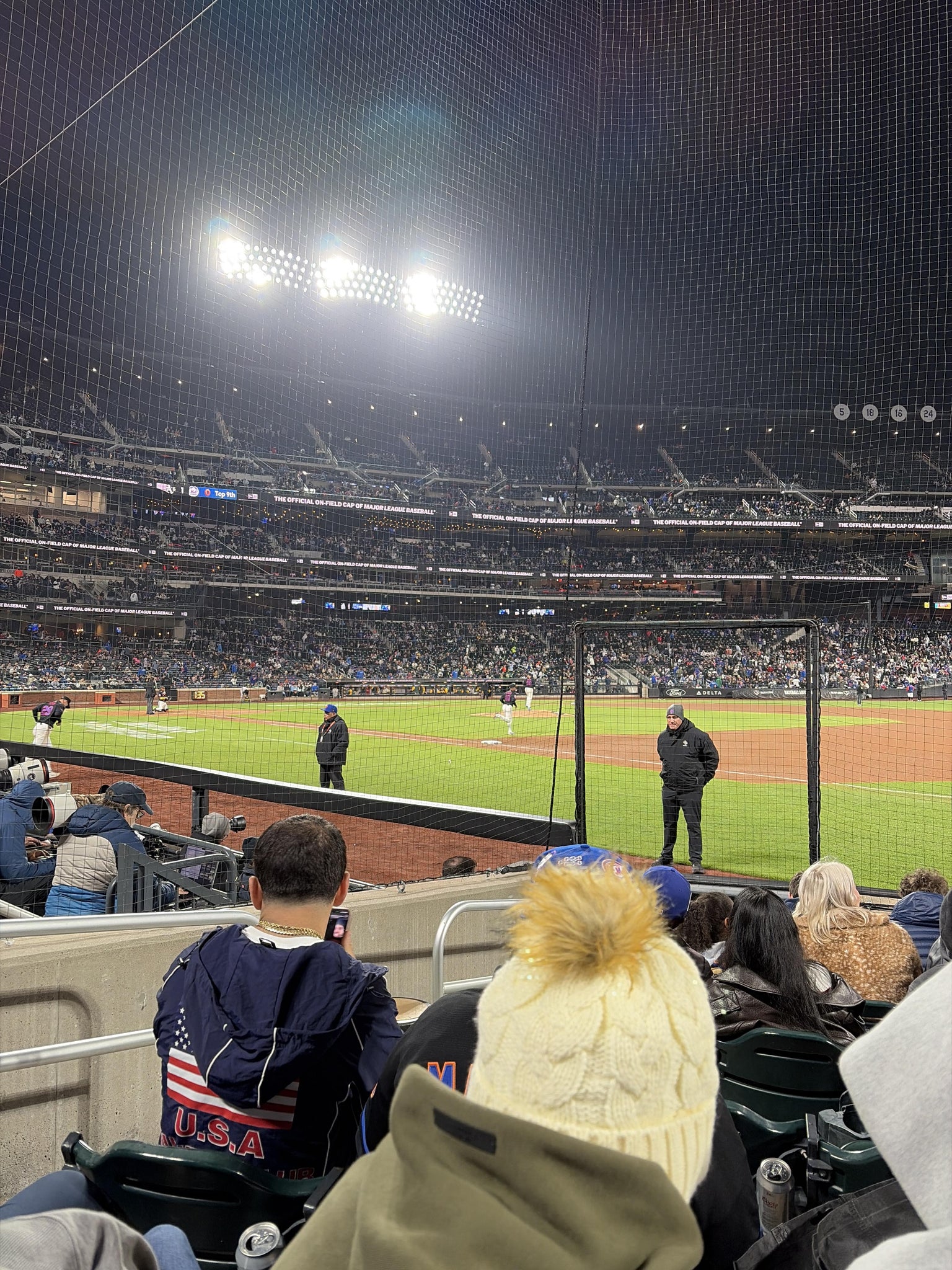 Real Fan View taken from Section 110 at Citi Field by Eileen K