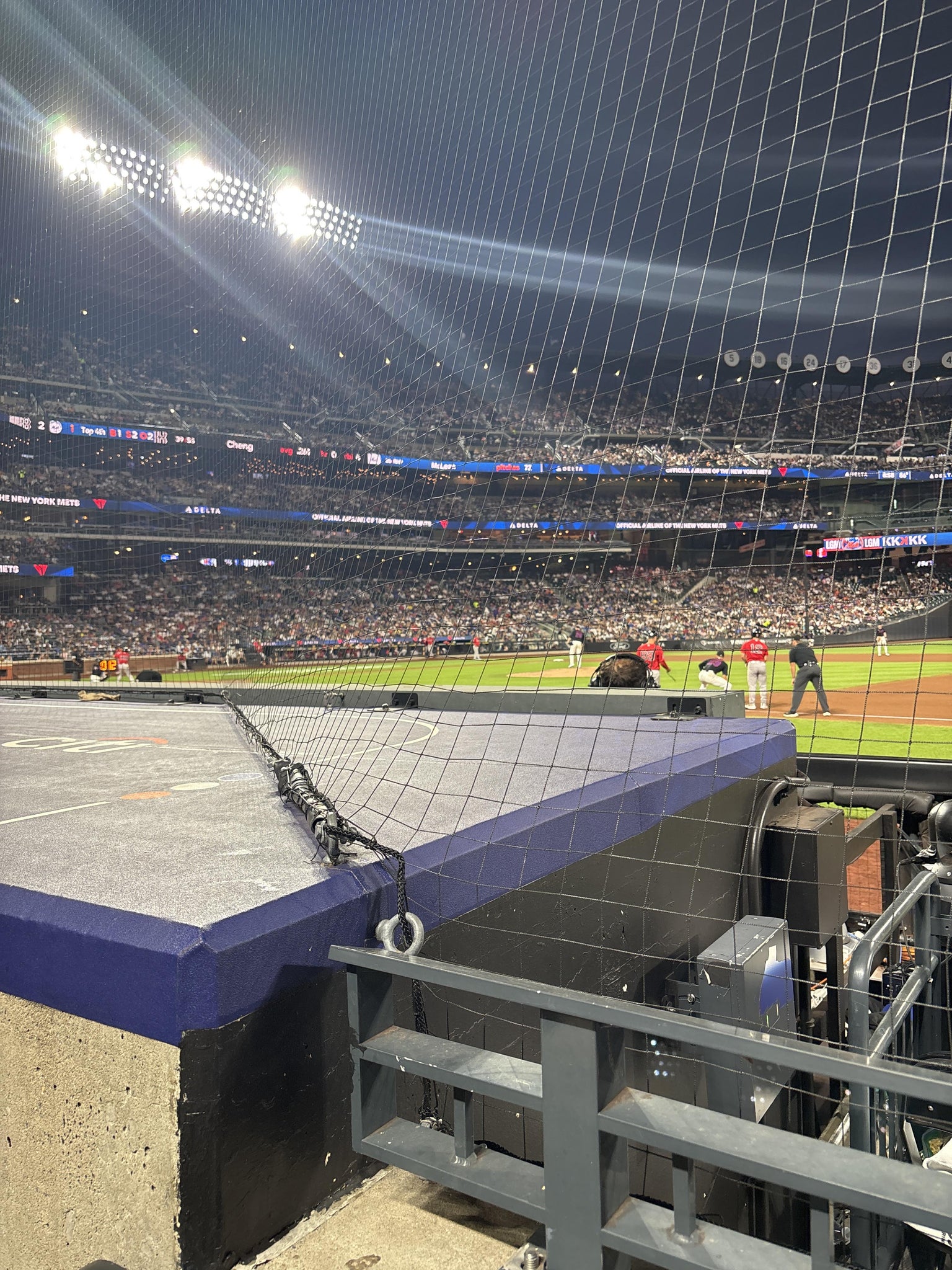 Real Fan View taken from Section 112 at Citi Field by Melissa B