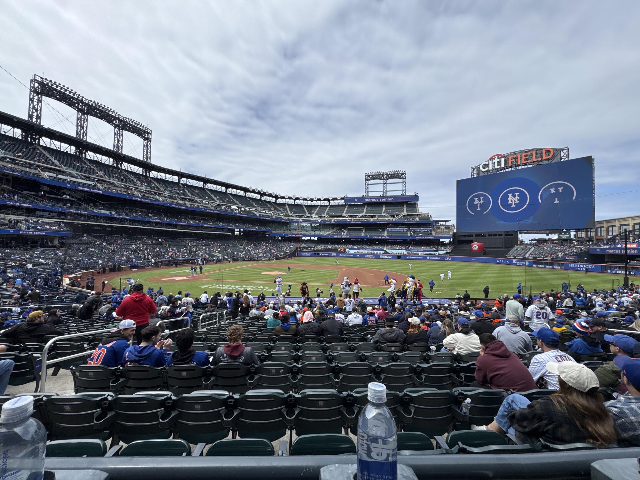 Real Fan View taken from Section 113 at Citi Field by Steve M