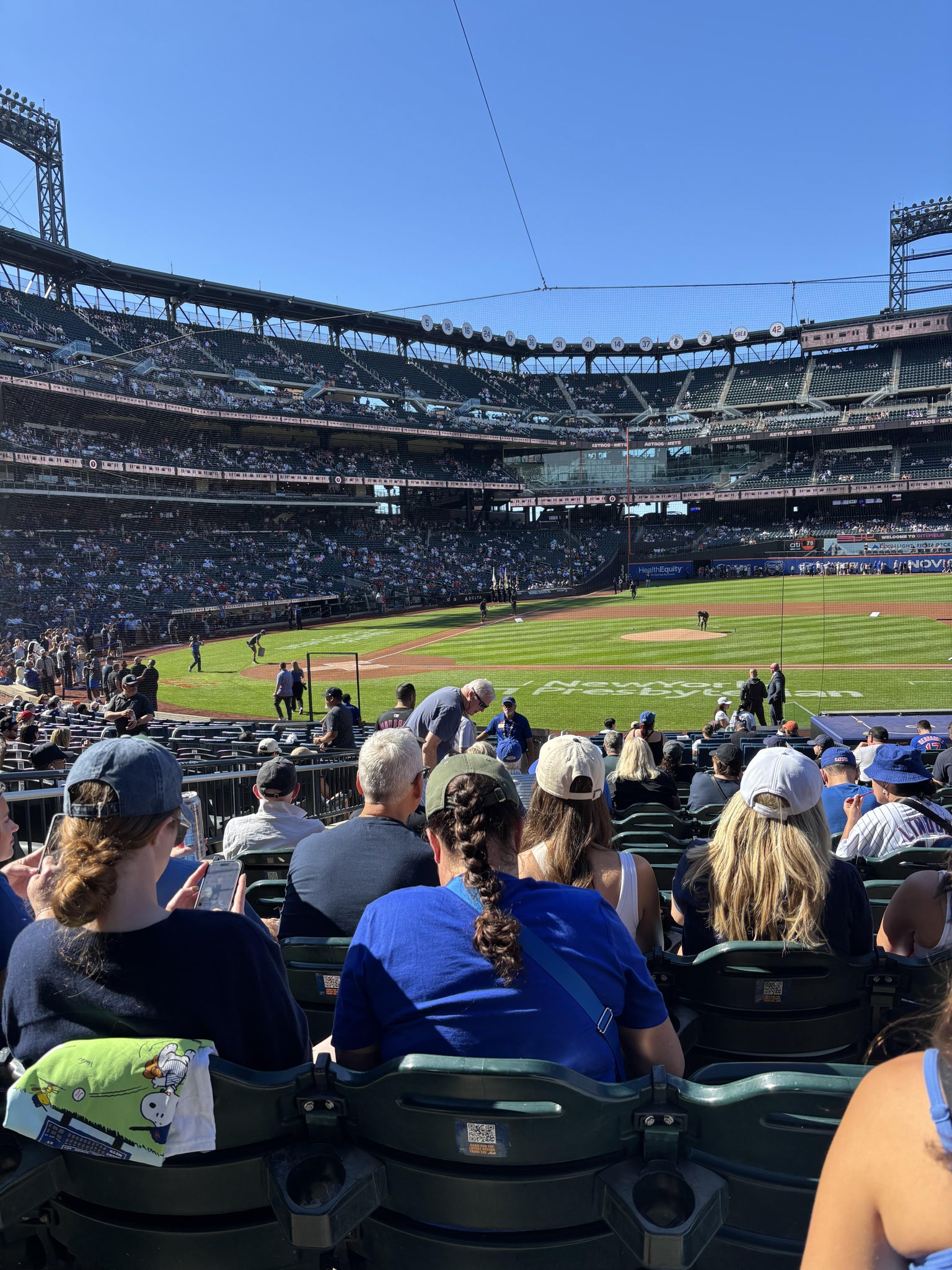 Real Fan View taken from Section 114 at Citi Field by Laurie S