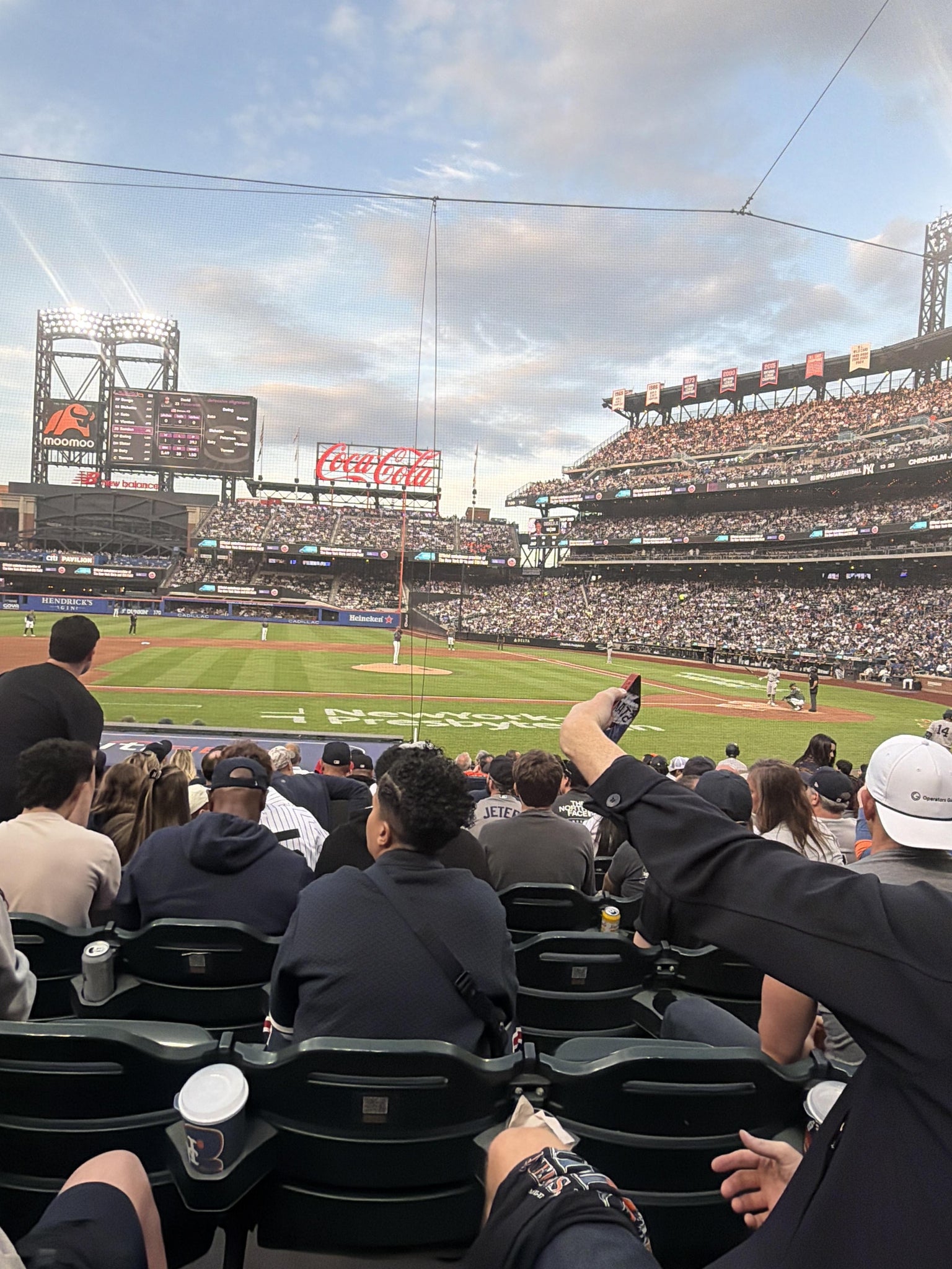 Real Fan View taken from Section 121 at Citi Field by Jaime