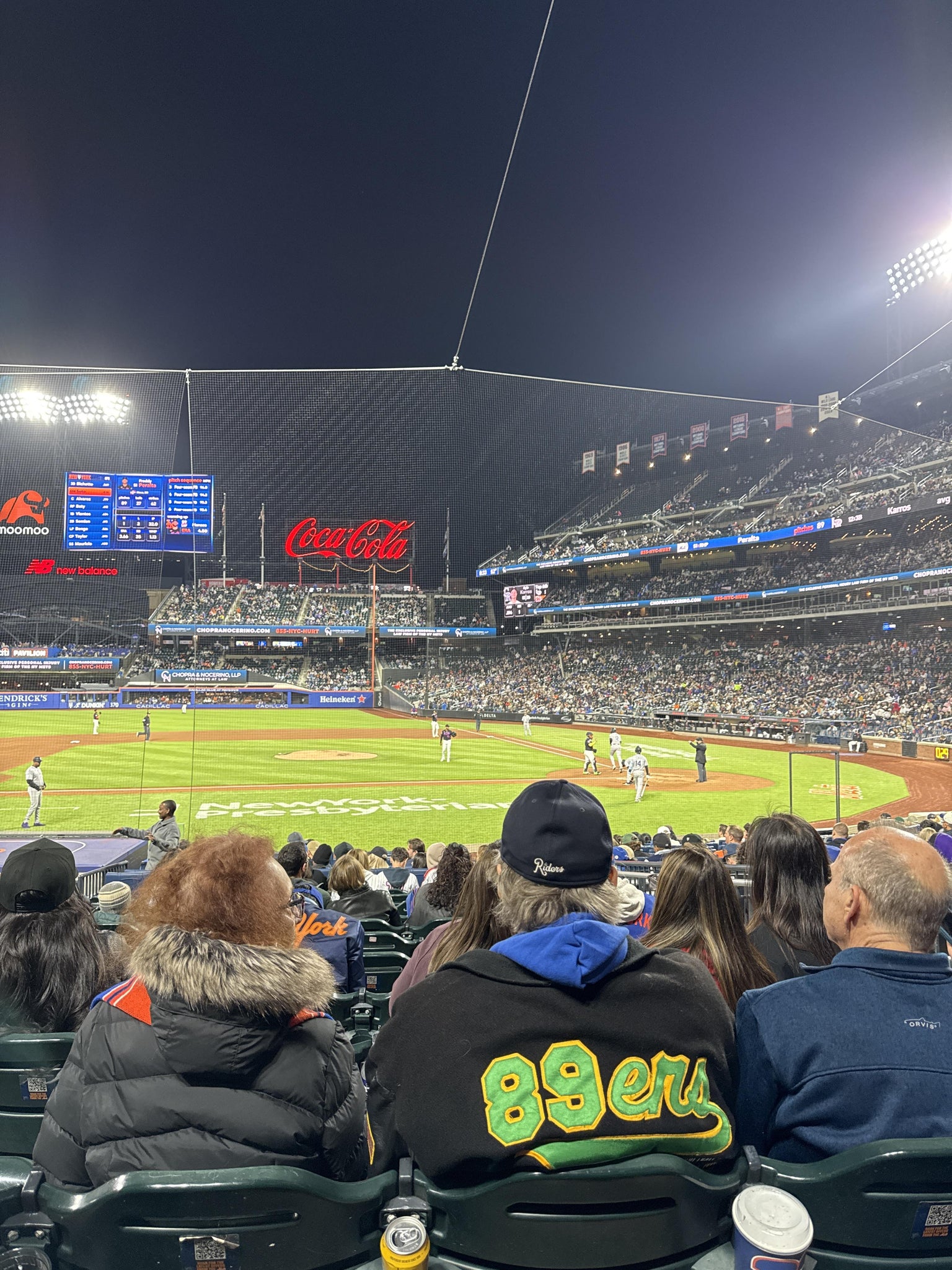 Real Fan View taken from Section 121 at Citi Field by Cristal H