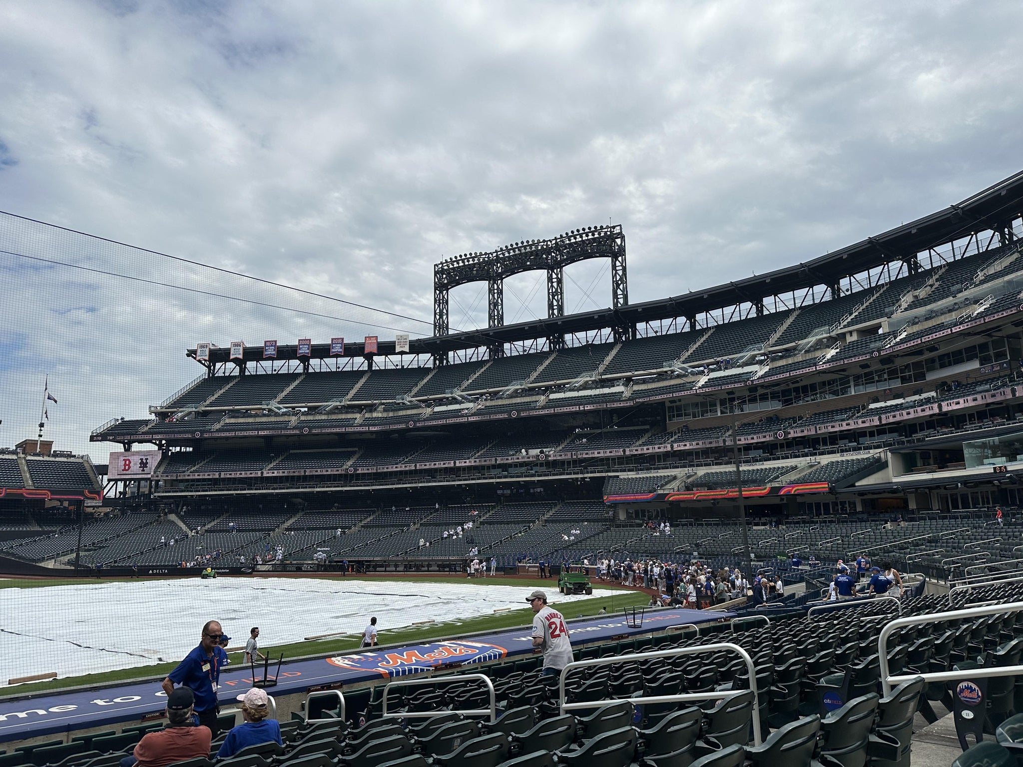 Real Fan View taken from Section 123 at Citi Field by Anonymous User
