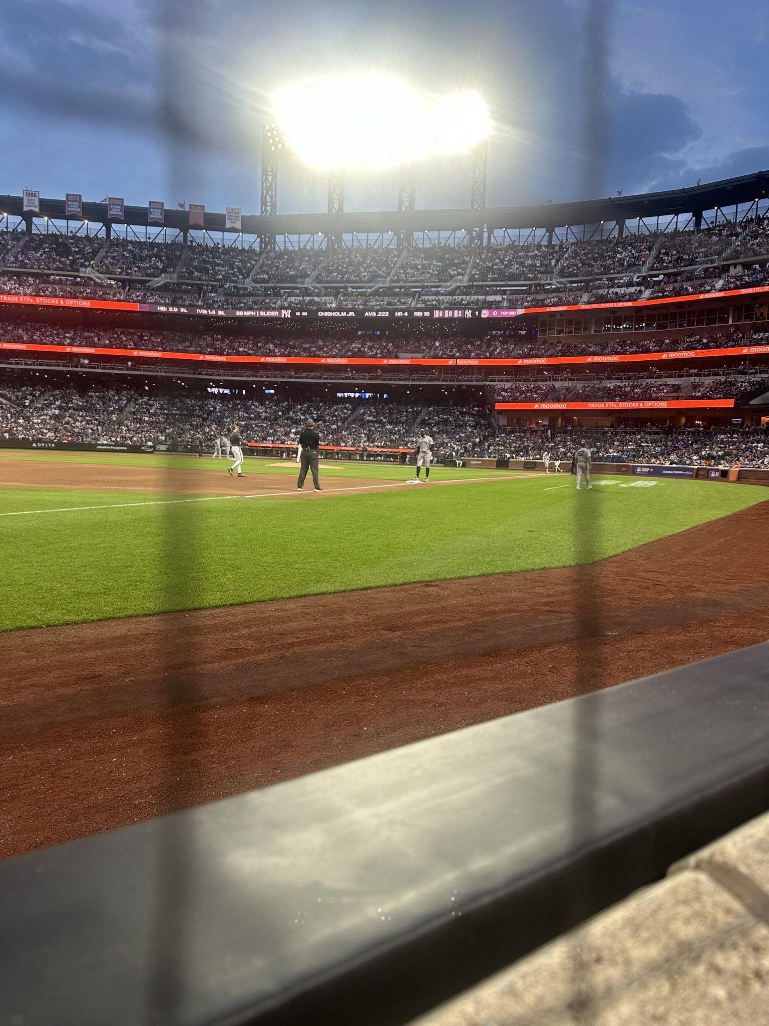 Real Fan View taken from Section 125 at Citi Field by Amy G