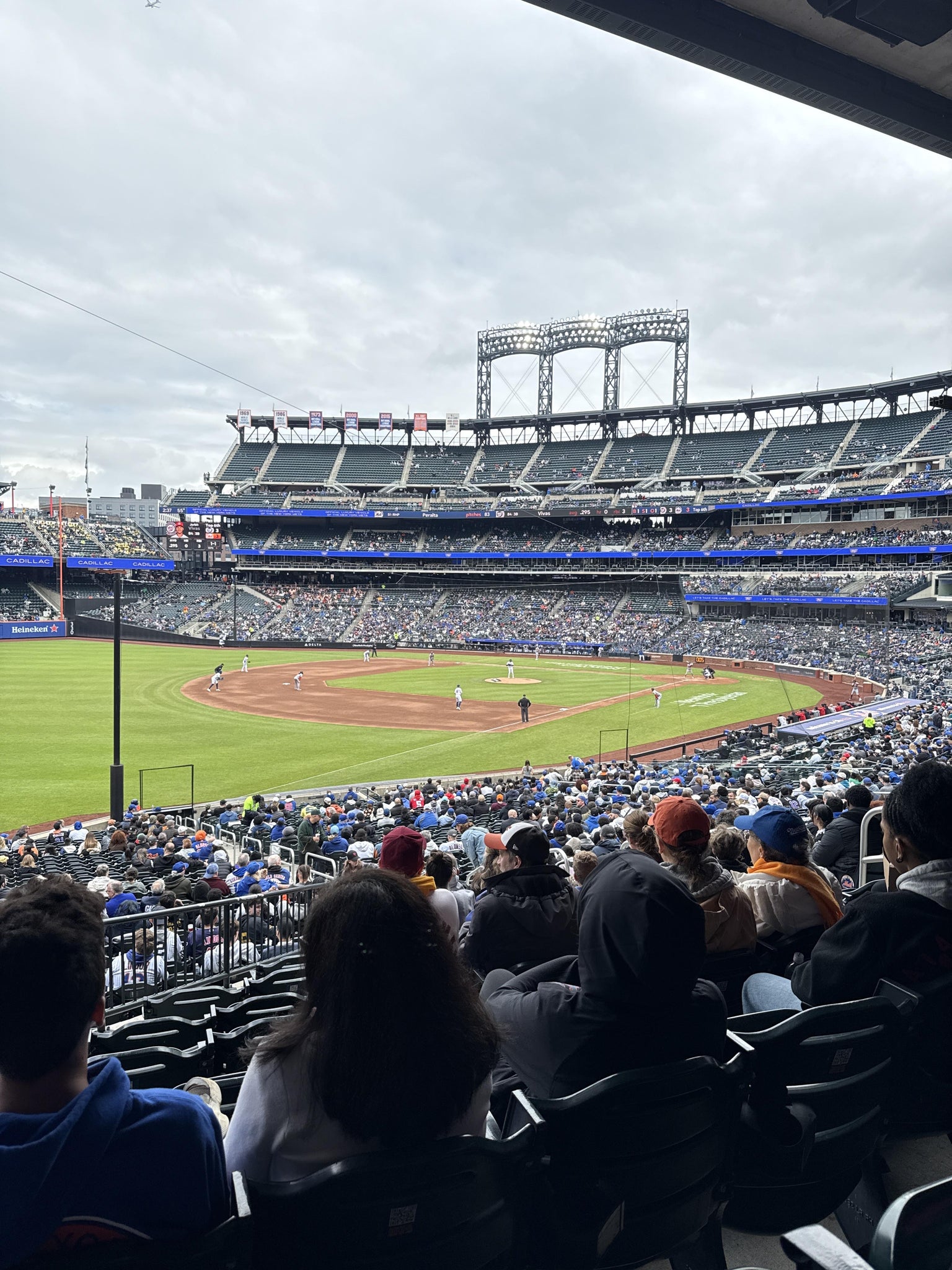 Real Fan View taken from Section 127 at Citi Field by Fernando R