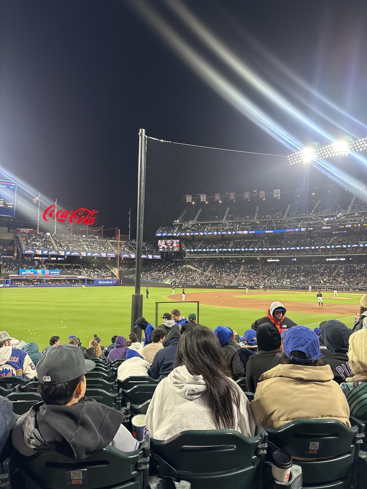 Real Fan View taken from Section 128 at Citi Field by Anonymous User