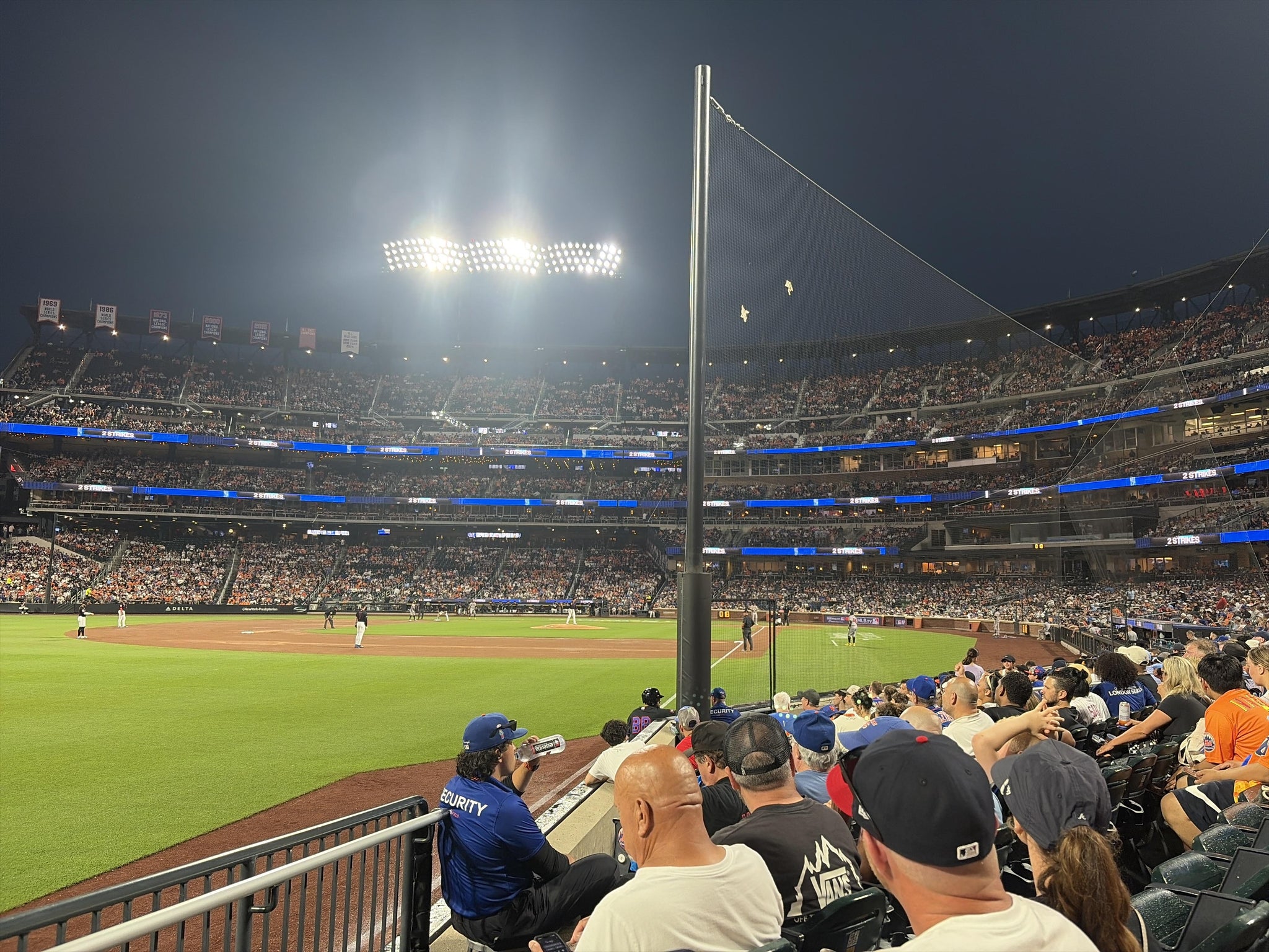Real Fan View taken from Section 128 at Citi Field by Eric P