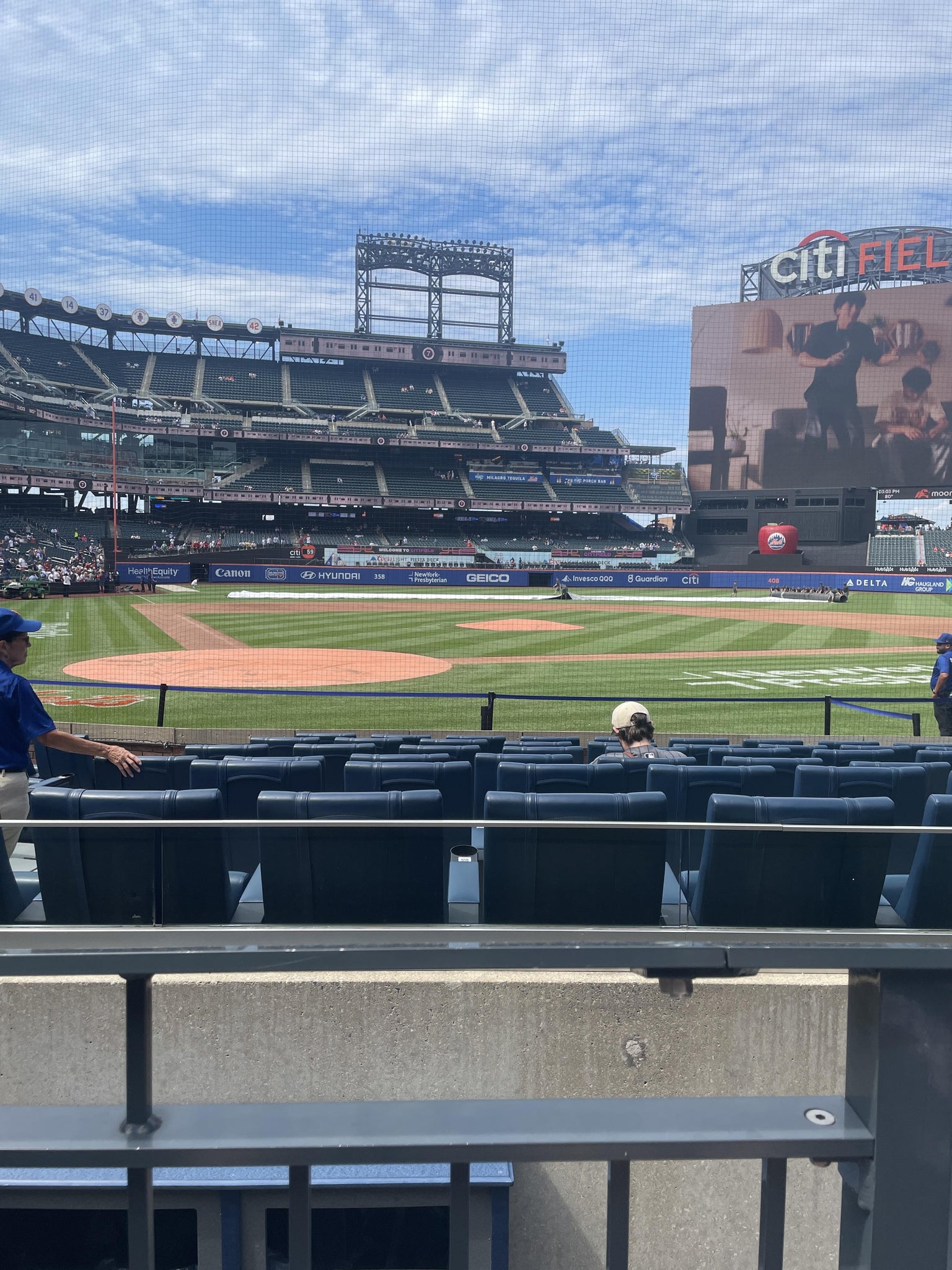 Real Fan View taken from Section 13 at Citi Field by Andres S