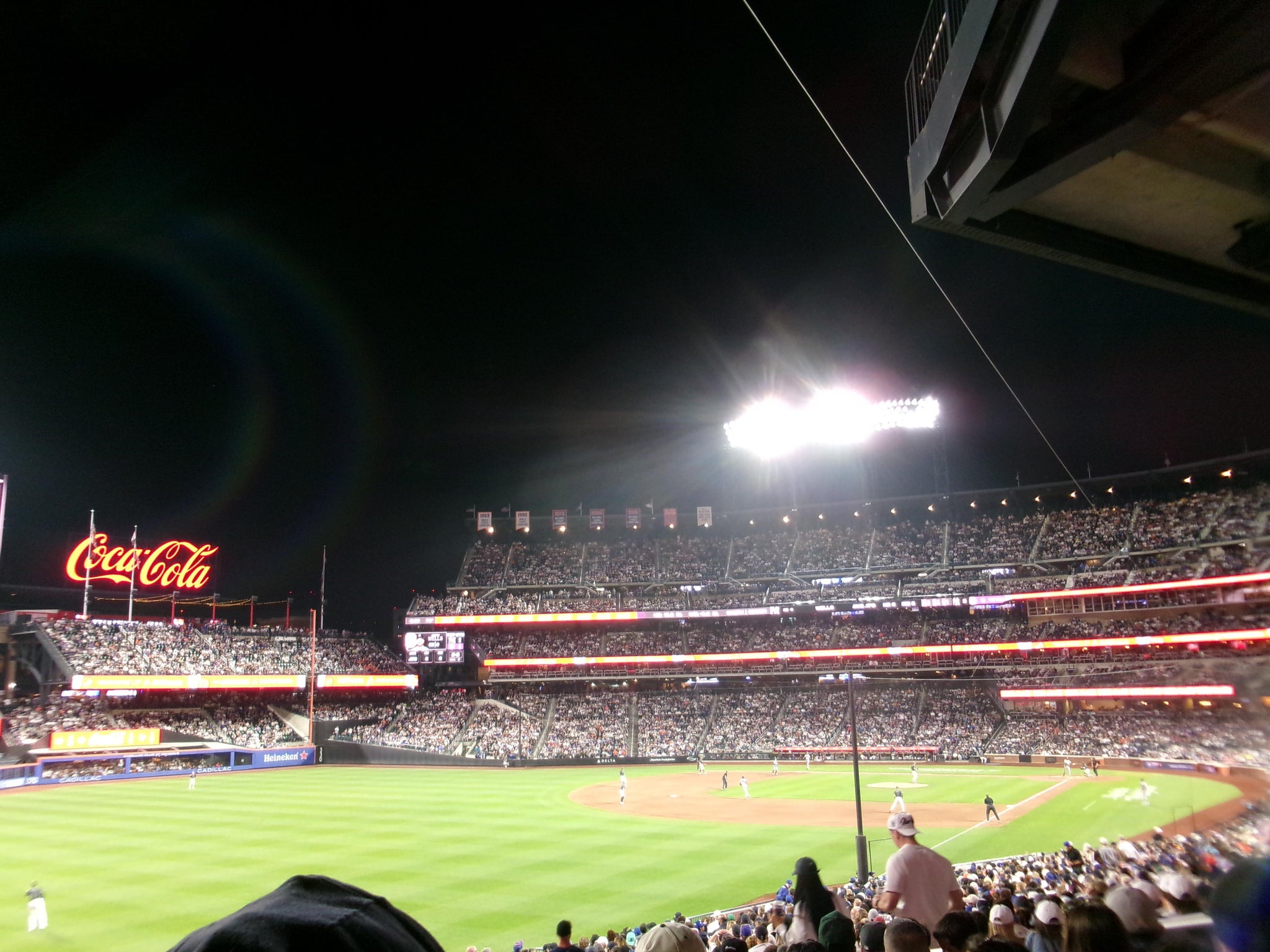 Real Fan View taken from Section 130 at Citi Field by Anonymous User