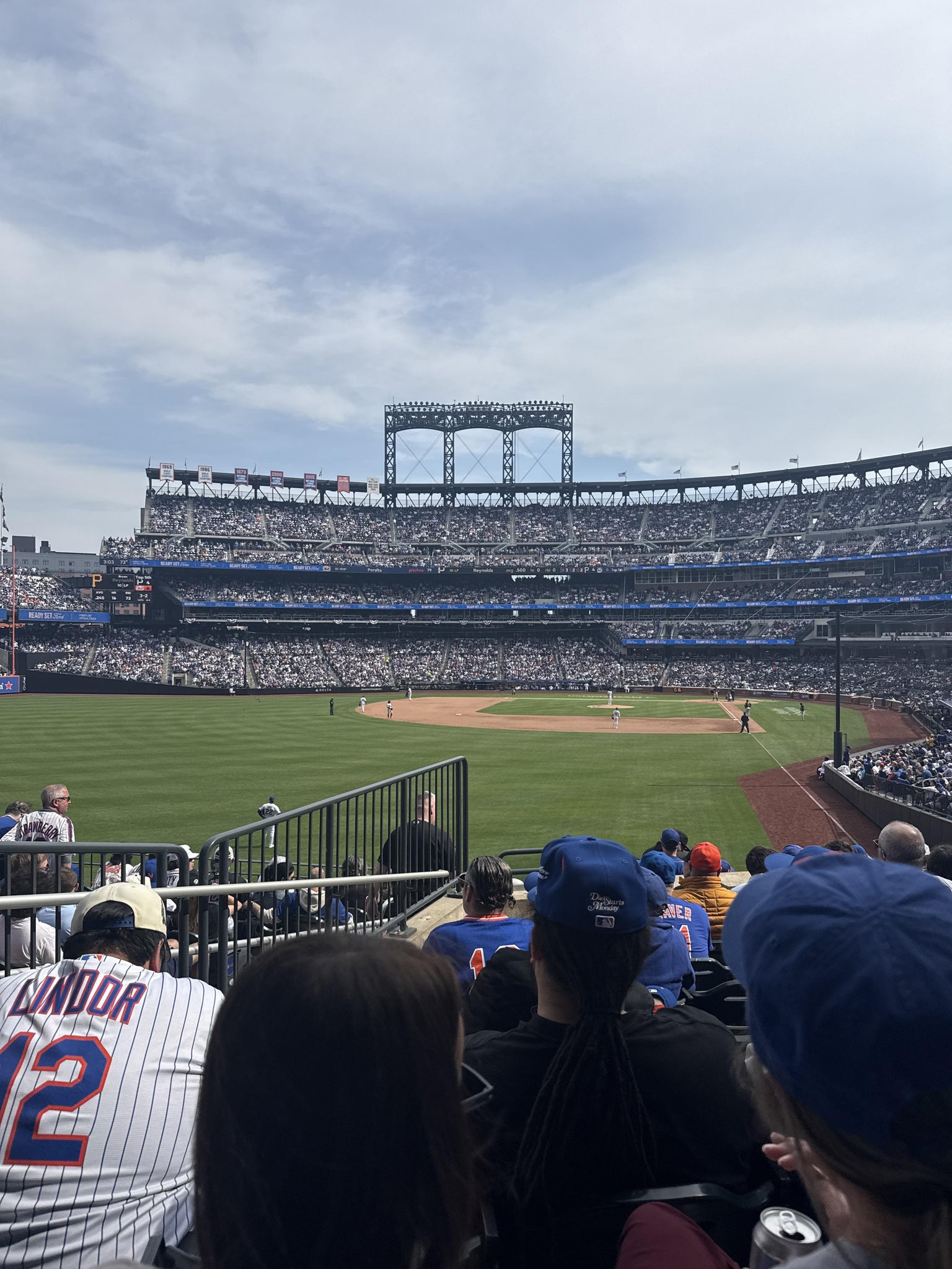 Real Fan View taken from Section 132 at Citi Field by Jesse B