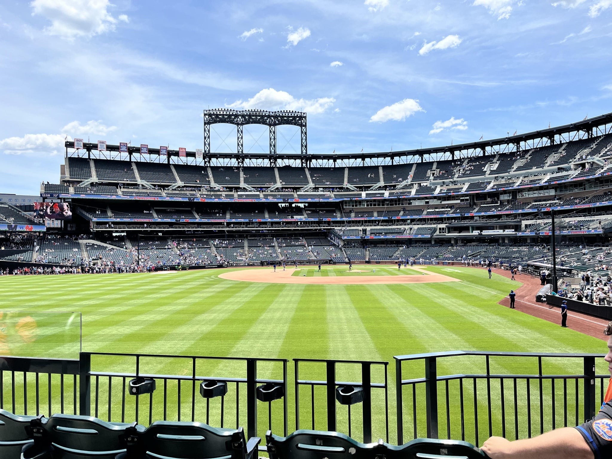 Real Fan View taken from Section 134 at Citi Field by Carol L