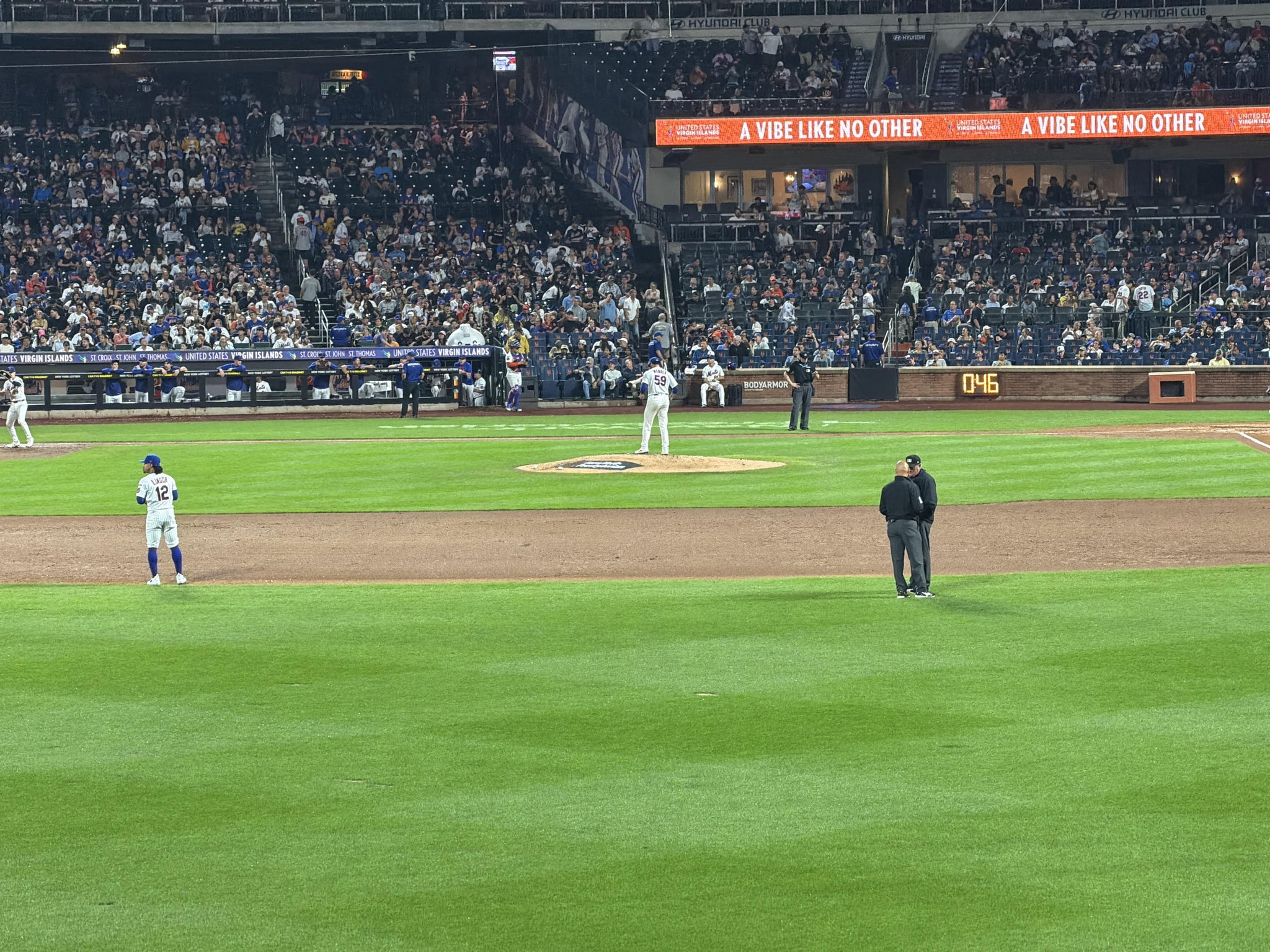Real Fan View taken from Section 134 at Citi Field by Kris L