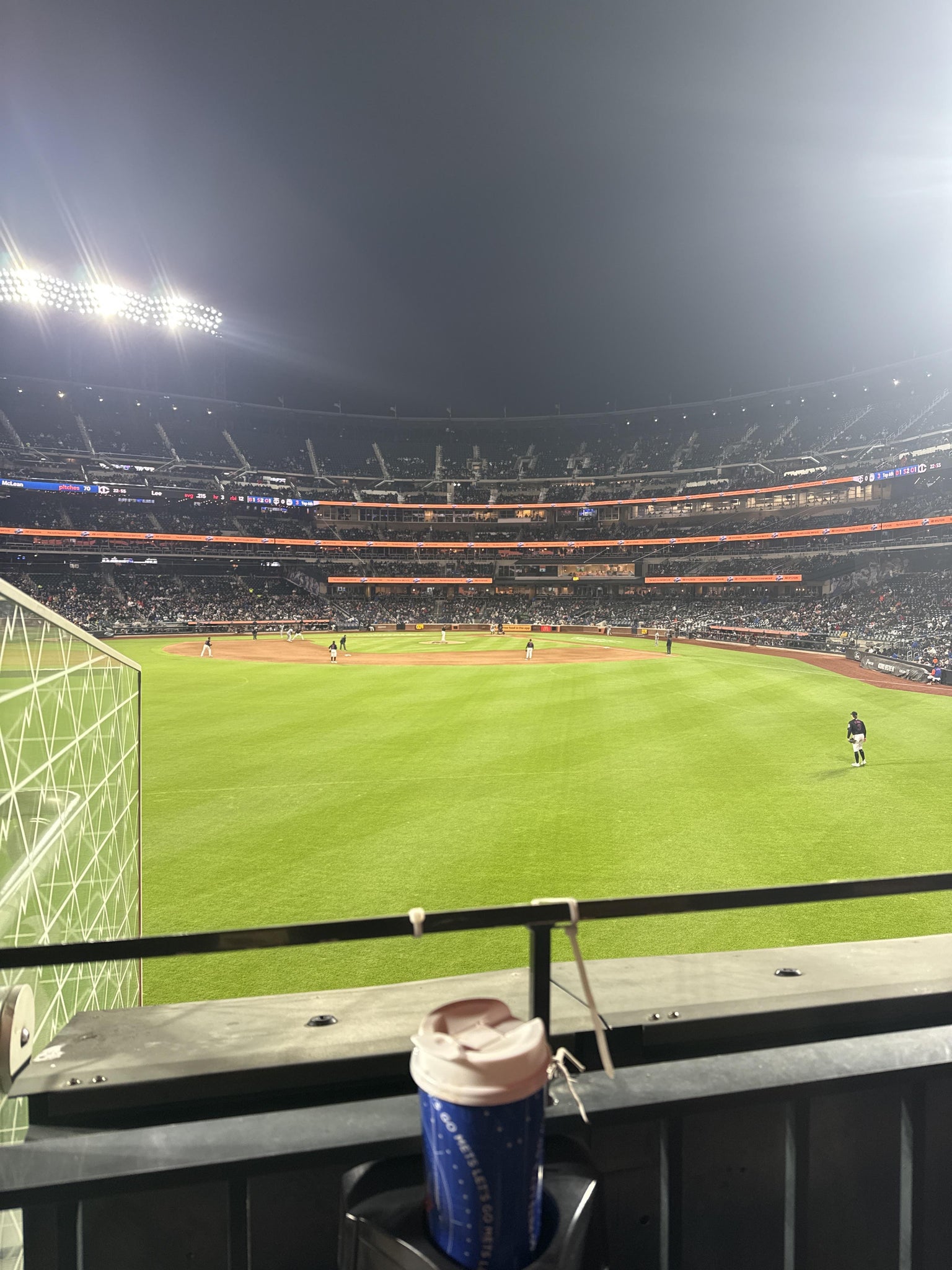 Real Fan View taken from Section 136 at Citi Field by Stephanie R