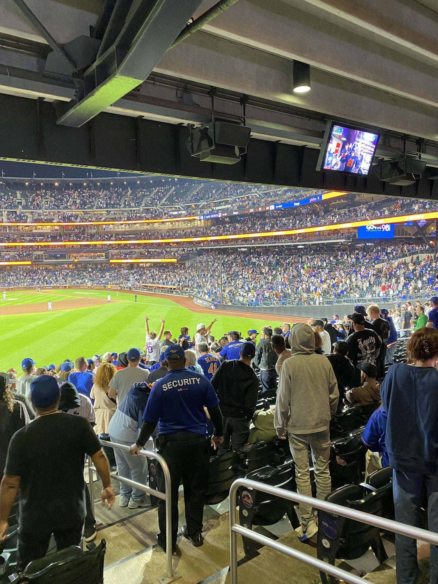 Real Fan View taken from Section 137 at Citi Field by Steve J
