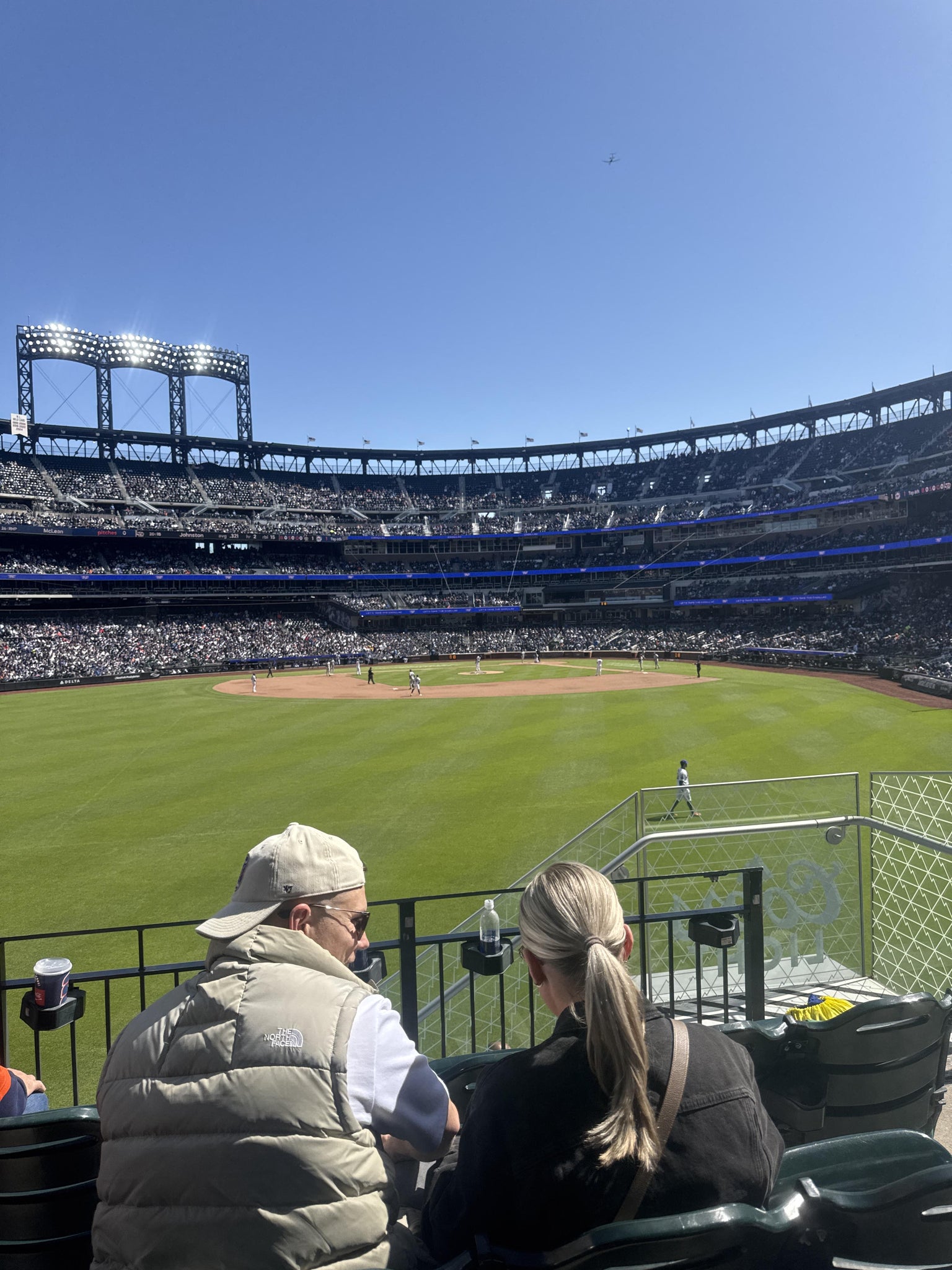 Real Fan View taken from Section 137 at Citi Field by Dominic N