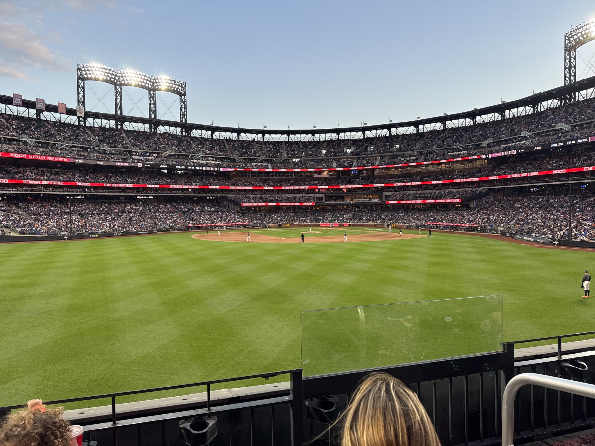 Real Fan View taken from Section 138 at Citi Field by Mike J