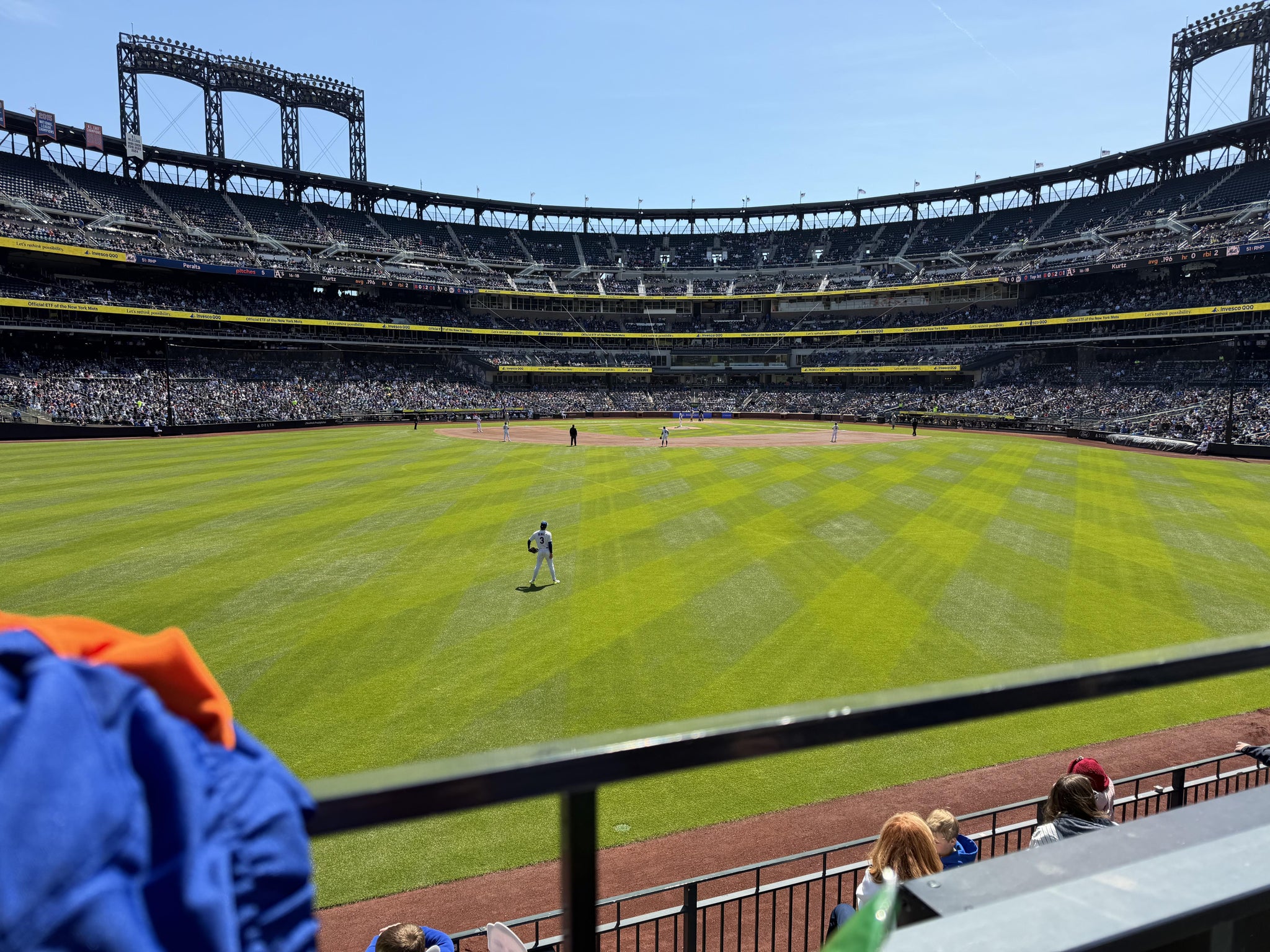 Real Fan View taken from Section 139 at Citi Field by Todd M