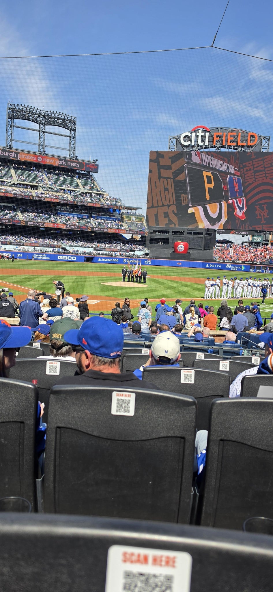 Real Fan View taken from Section 14 at Citi Field by Javier P