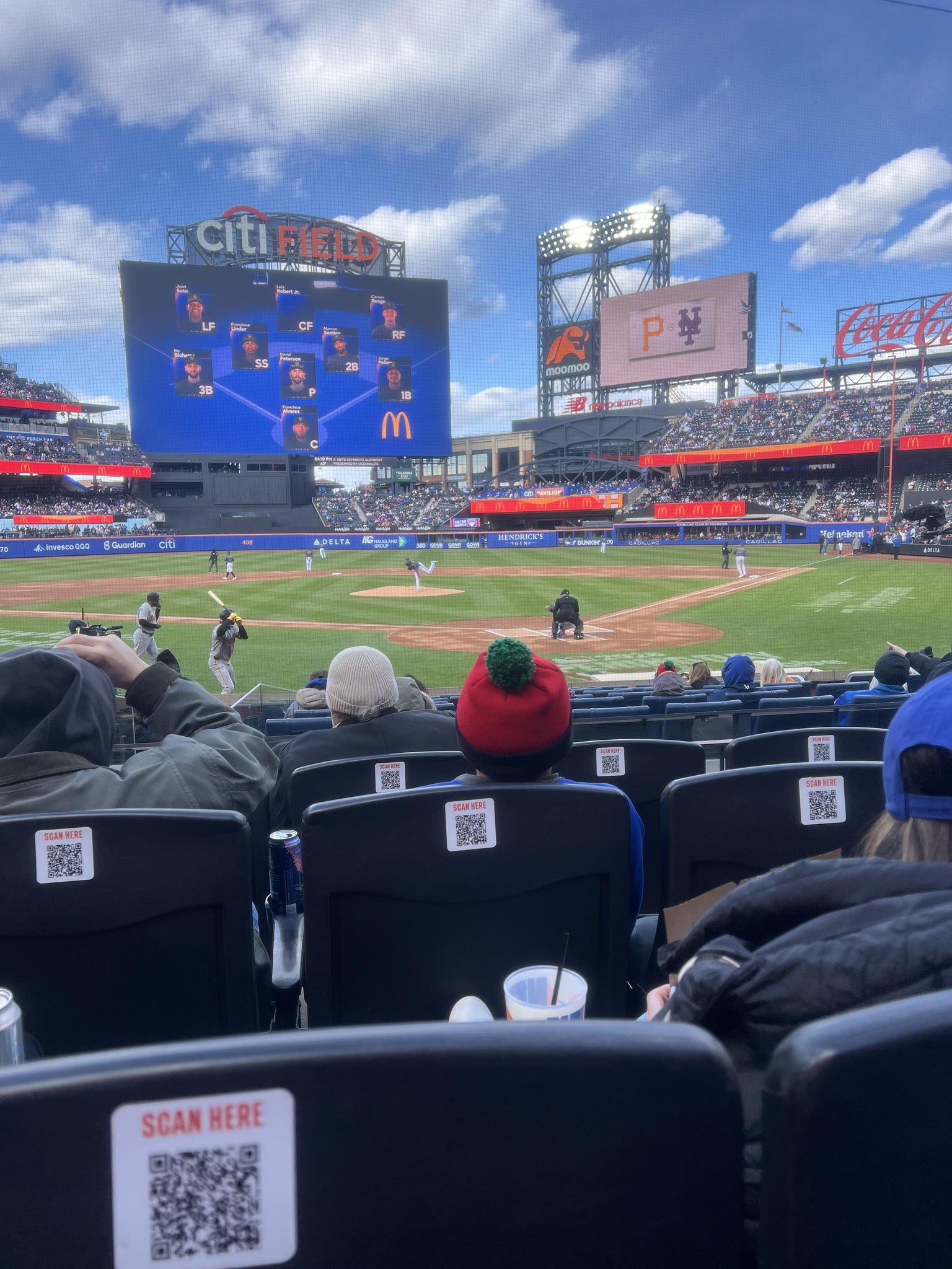 Real Fan View taken from Section 16 at Citi Field by Keyshawn N