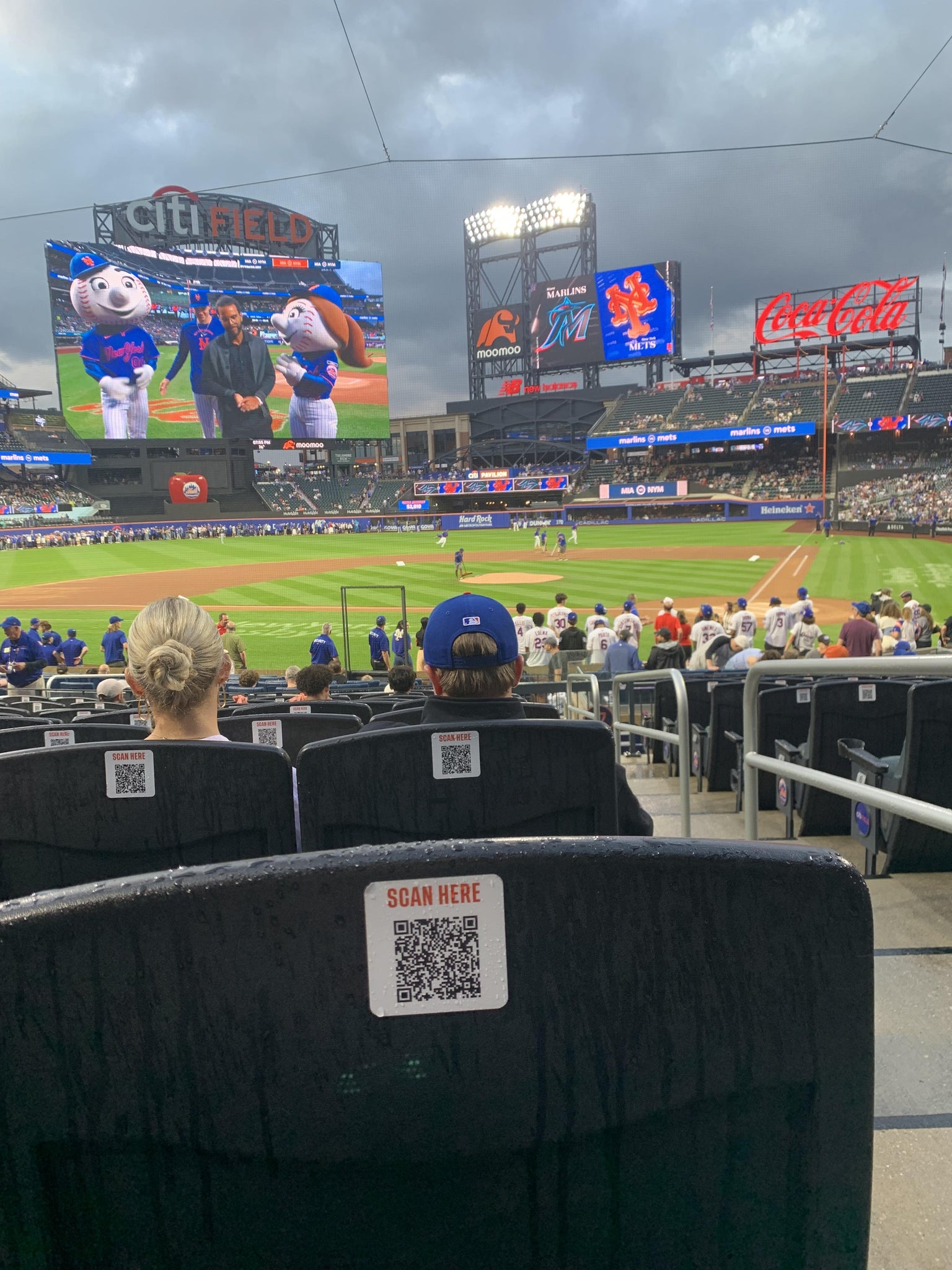 Real Fan View taken from Section 18 at Citi Field by David O