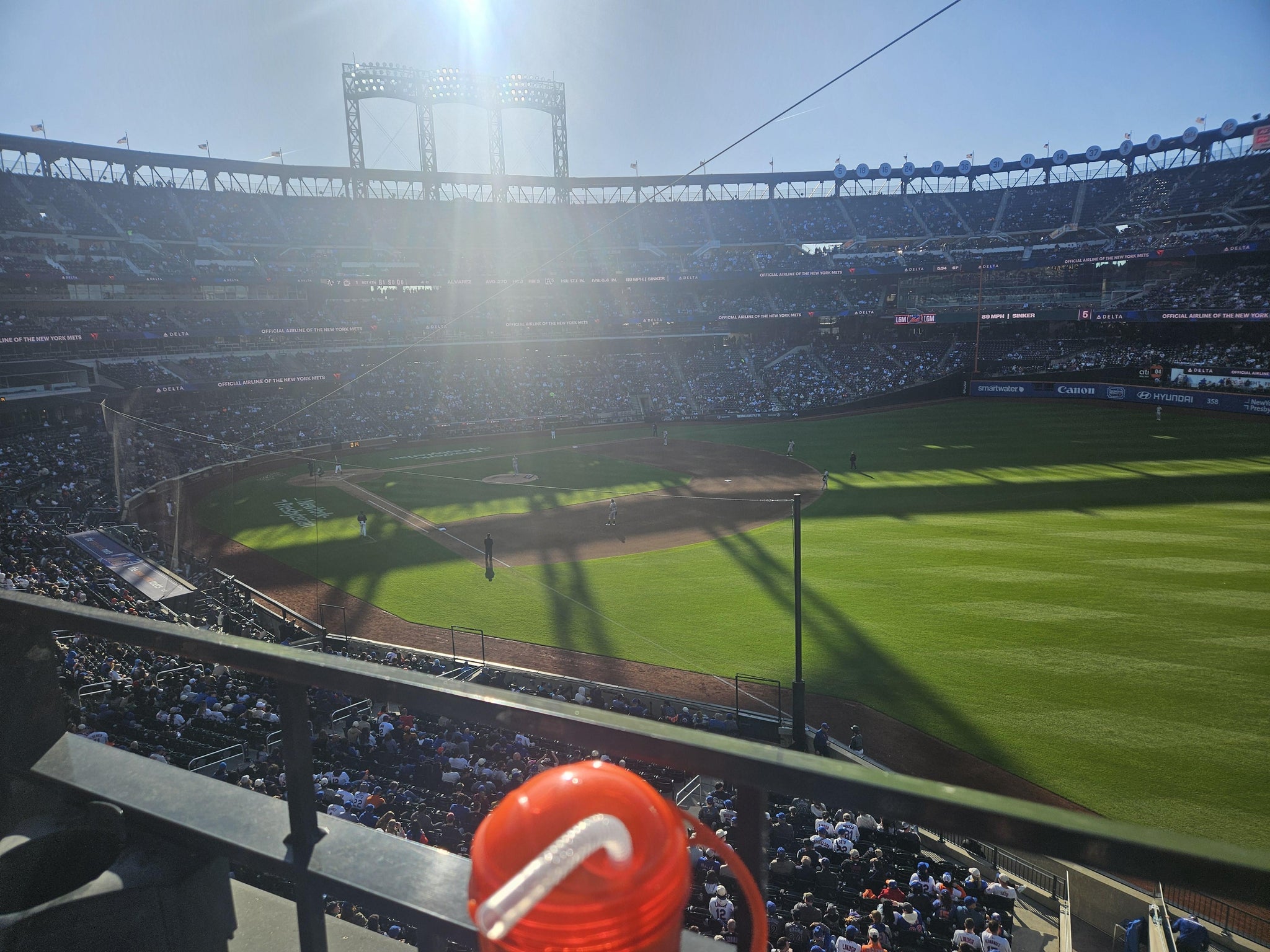Real Fan View taken from Section 306 at Citi Field by Paul G