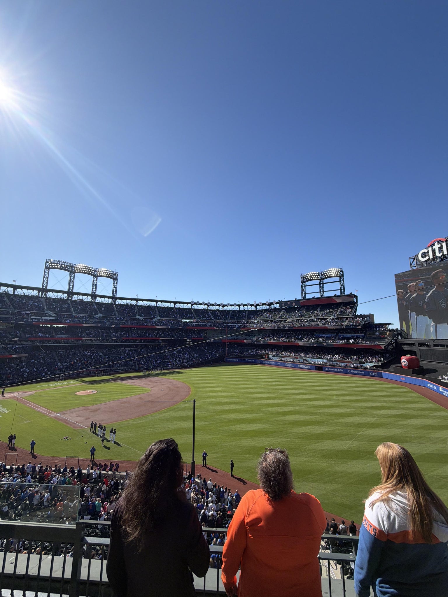 Real Fan View taken from Section 306 at Citi Field by Kayla M