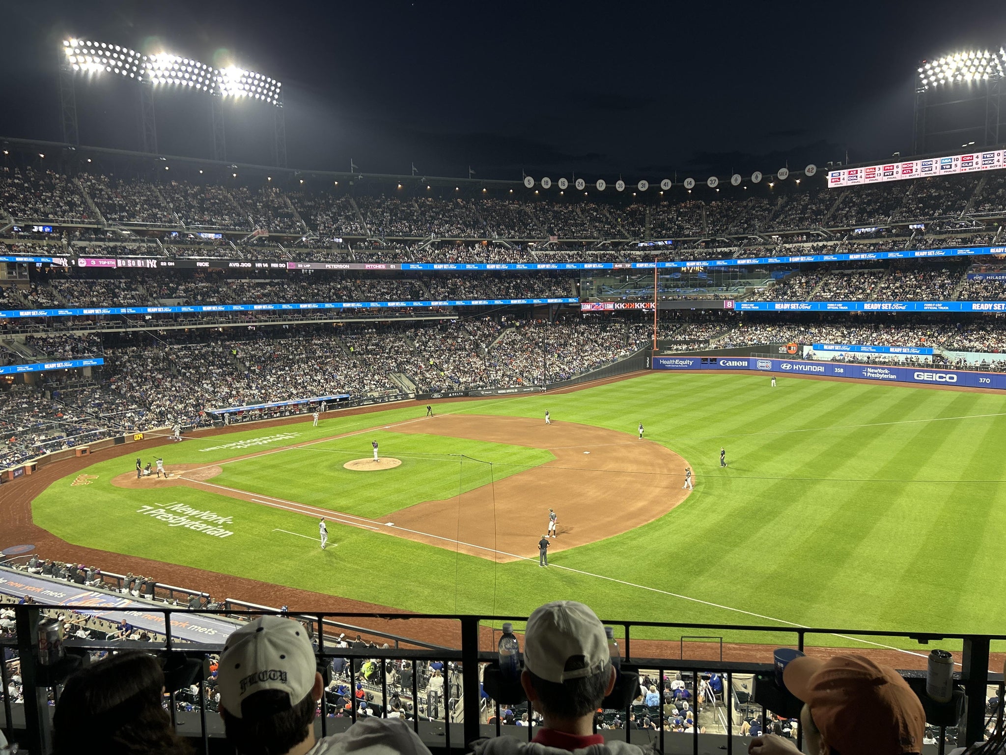 Real Fan View taken from Section 308 at Citi Field by Javier O