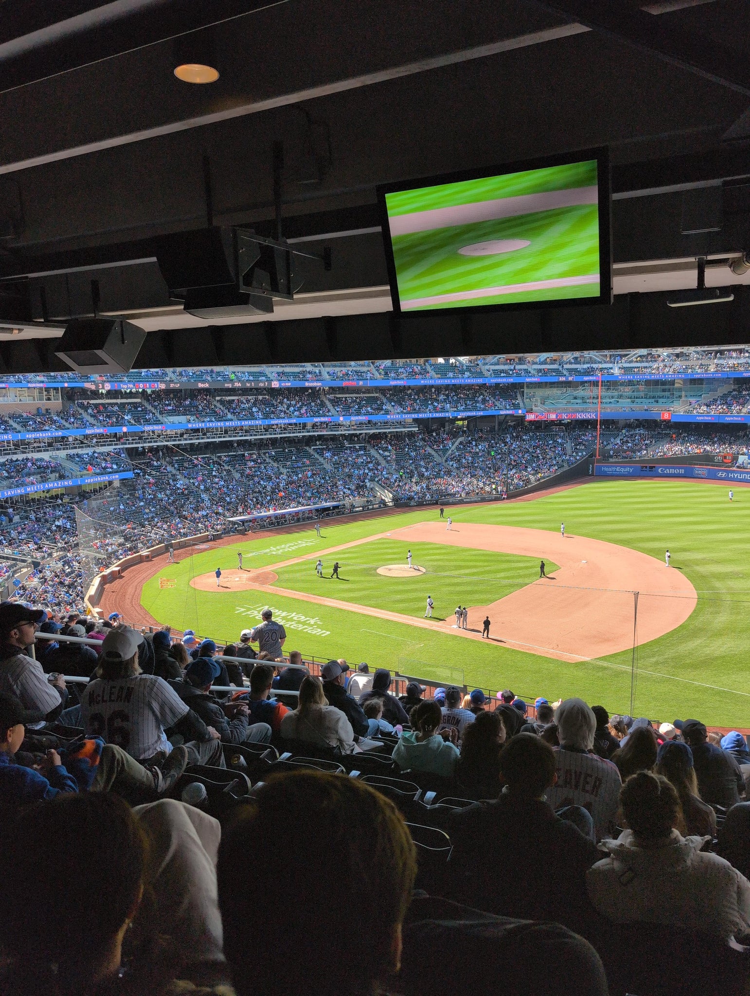Real Fan View taken from Section 309 at Citi Field by Dominick C