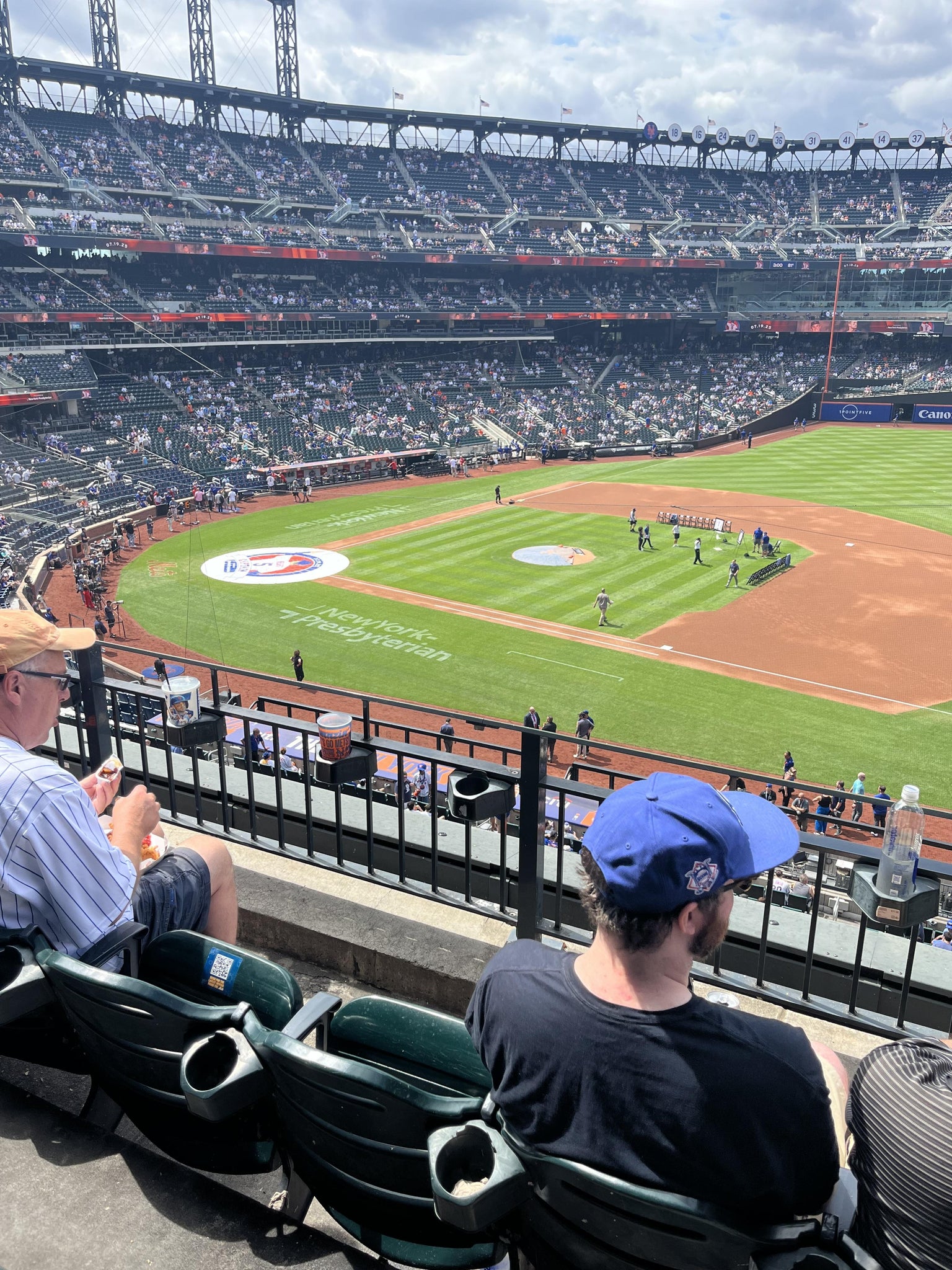 Real Fan View taken from Section 310 at Citi Field by Daniel N