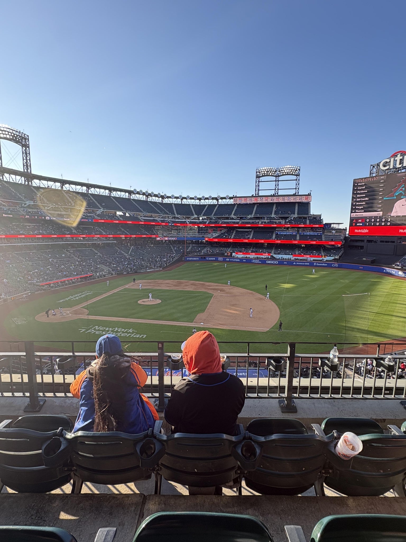 Real Fan View taken from Section 311 at Citi Field by Anonymous User